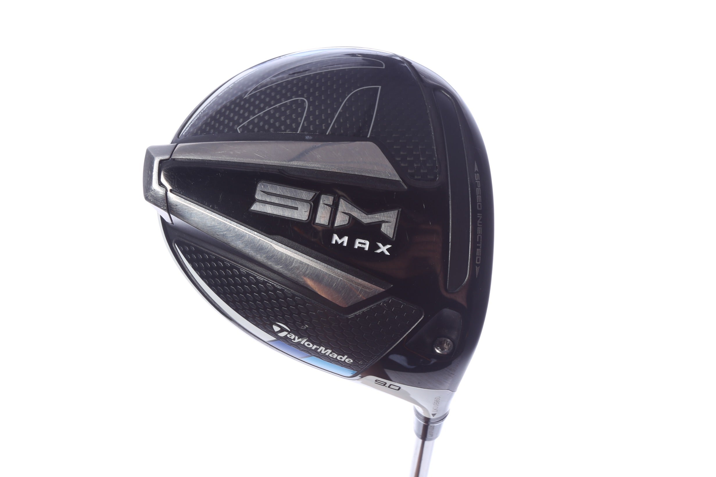 Used TaylorMade SIM MAX Driver - 9 Degrees - Stiff Flex Mitsubishi Diamana ZL - Right-Handed