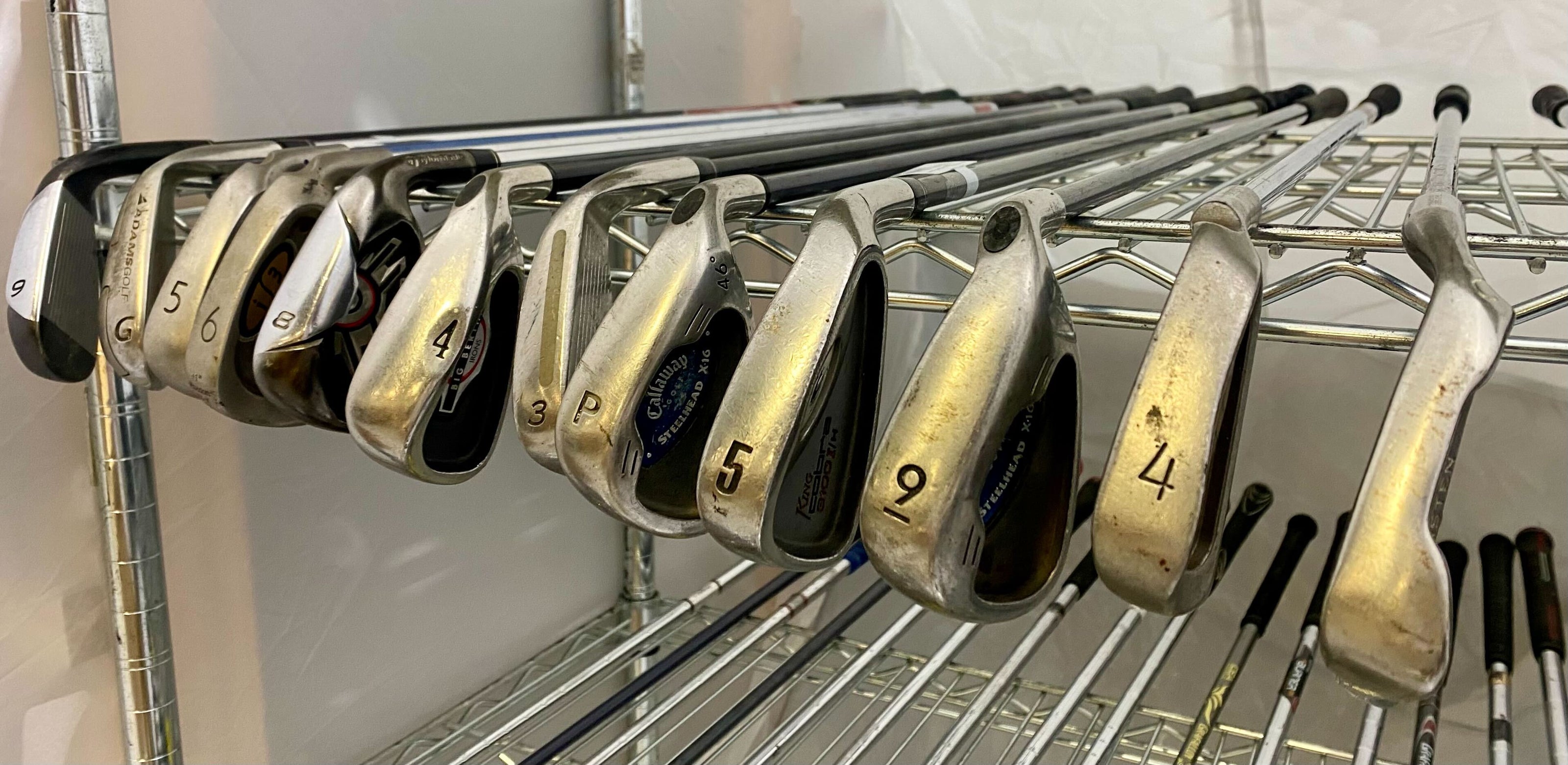 Wholesale Lot of 50 Golf Clubs - Assorted Single Irons-Next Round