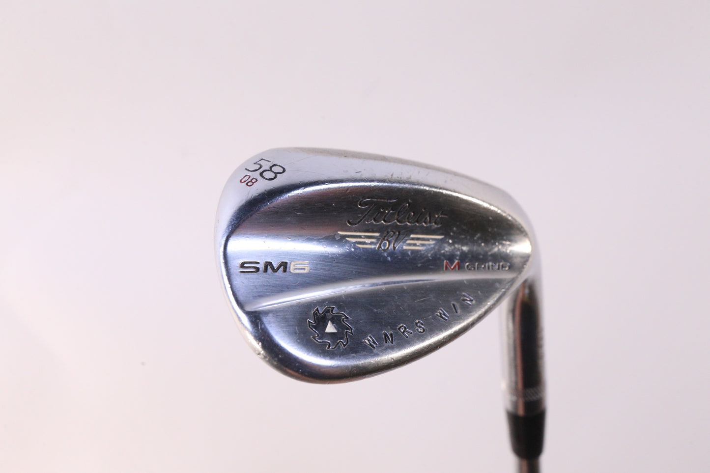 Used Titleist Vokey SM6 Tour Chrome M Grind Lob Wedge - Right-Handed - 58 Degrees - Stiff Flex-Next Round