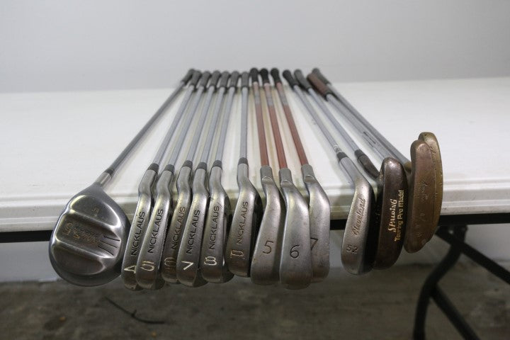 Wholesale Lot of 25 Golf Clubs - Men's Flex - Right-Handed-Next Round