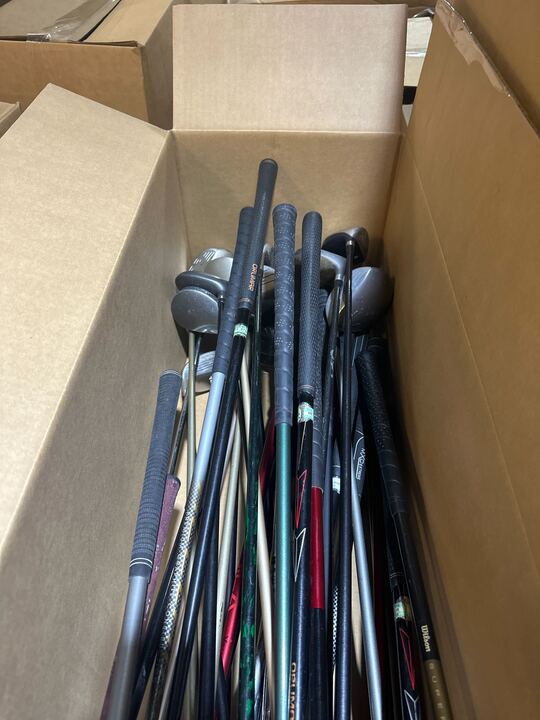 Wholesale Lot of 40 Mixed Orlimar, Wilson, Top Flite Hybrids and Woods-Next Round