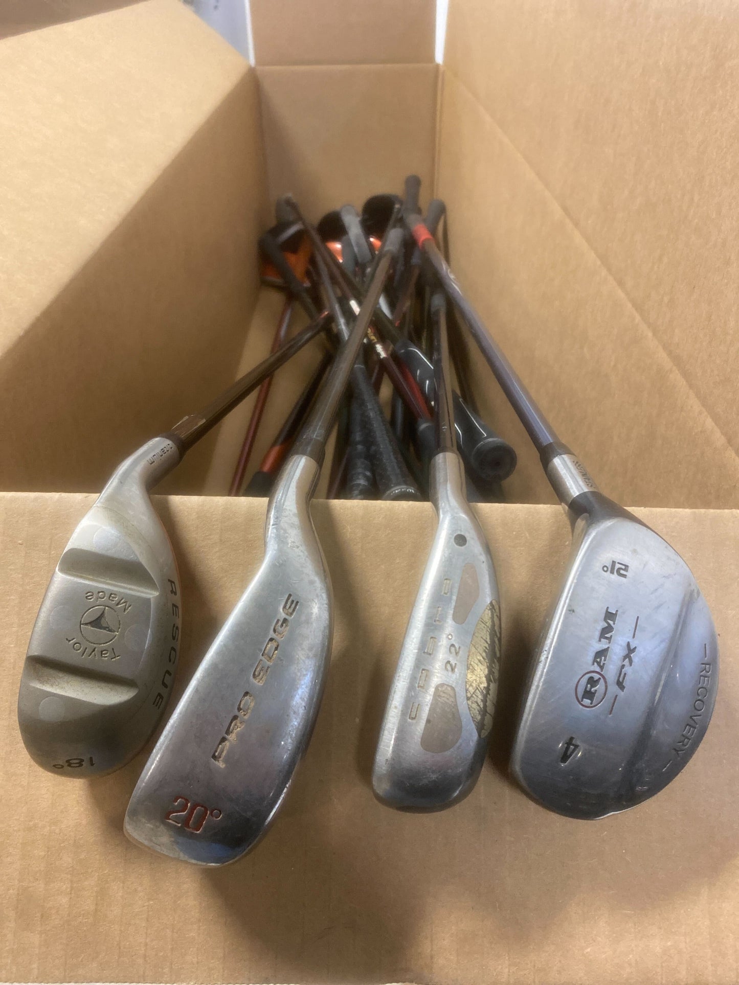 Wholesale Lot of 30 Assorted Hybrids. TaylorMade, Cobra, etc.-Next Round