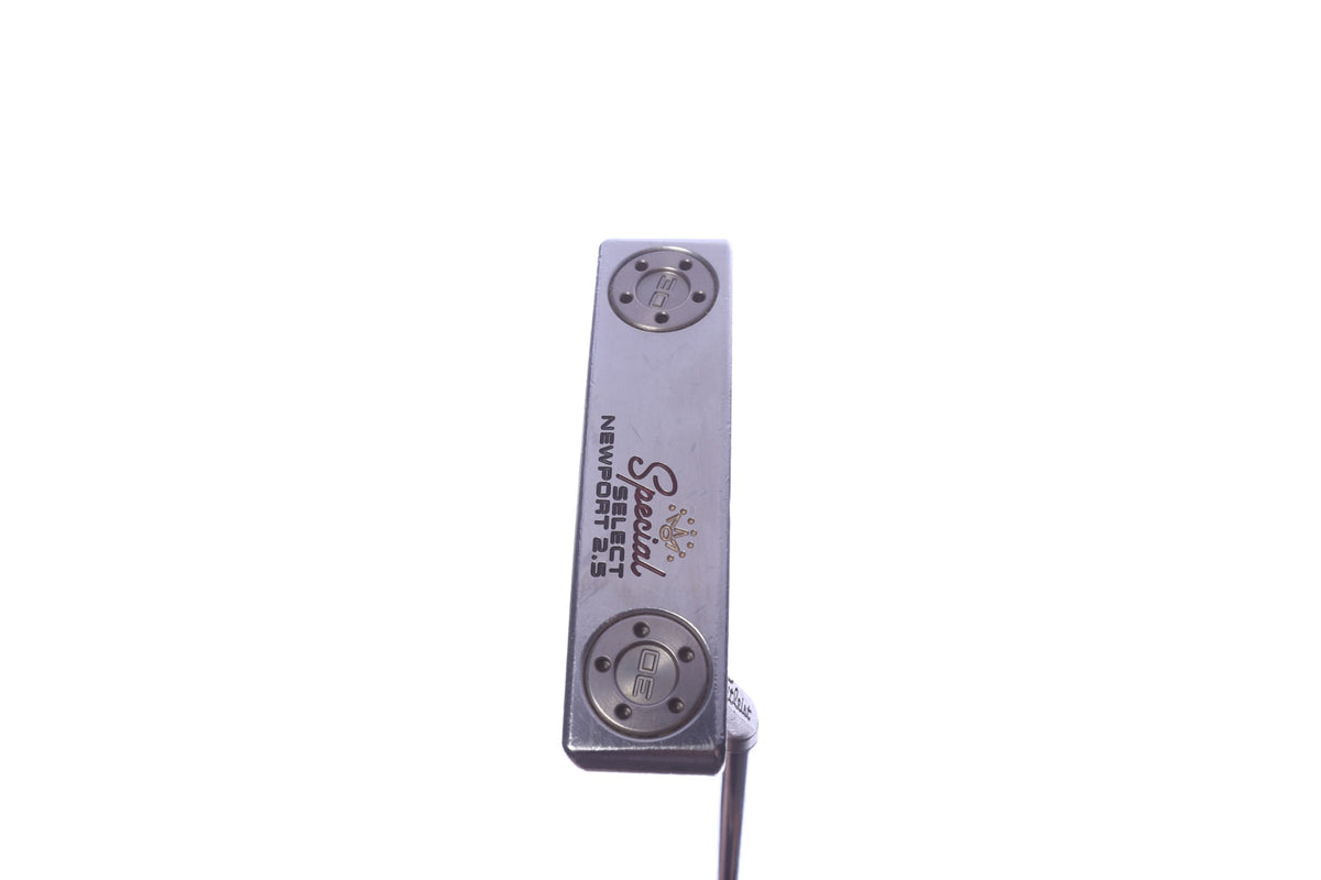 Used Titleist Scotty Cameron Special Select Newport 2.5 Putter - Right-Handed - 35 in - Blade