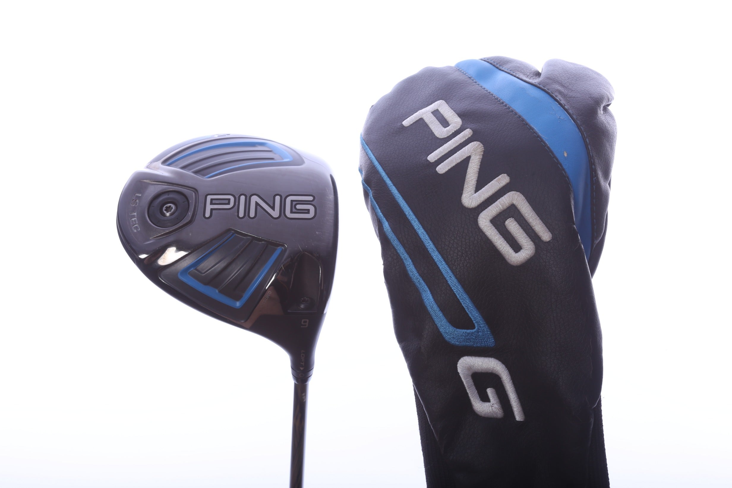 Used Ping G LS Tec Driver - 9 Degrees - Stiff Flex Paderson Kinetixx - Right-Handed