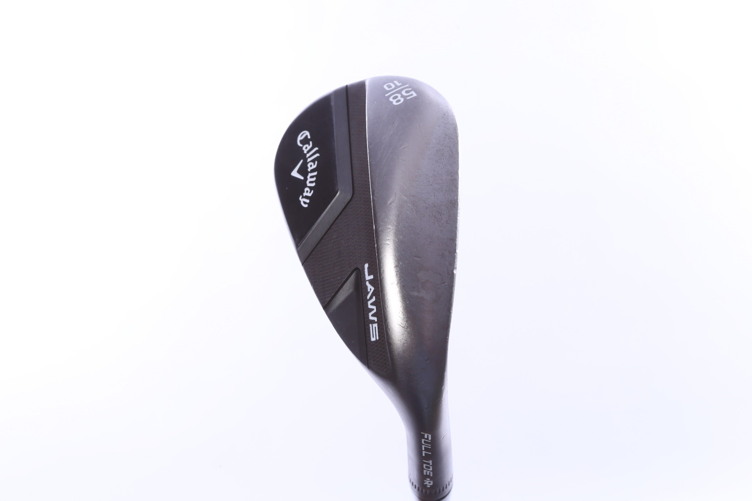 Used Callaway JAWS Full Toe Black Lob Wedge - Right-Handed - 58 Degrees - Wedge Flex-Next Round