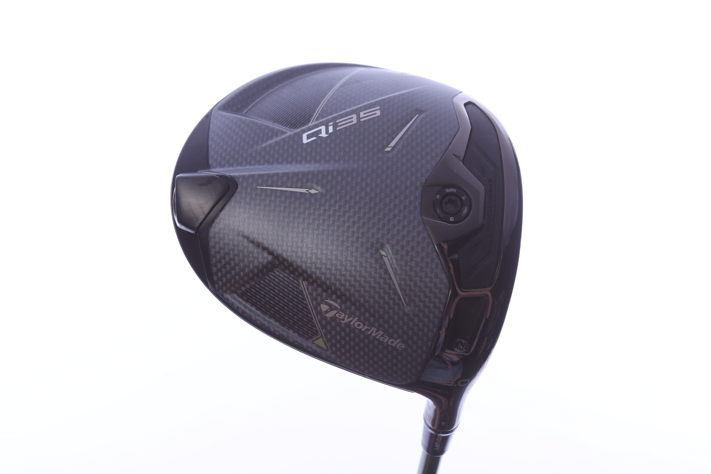 Used TaylorMade Qi35 Driver - 9 Degrees - Stiff Flex Aldila NV Green - Right-Handed