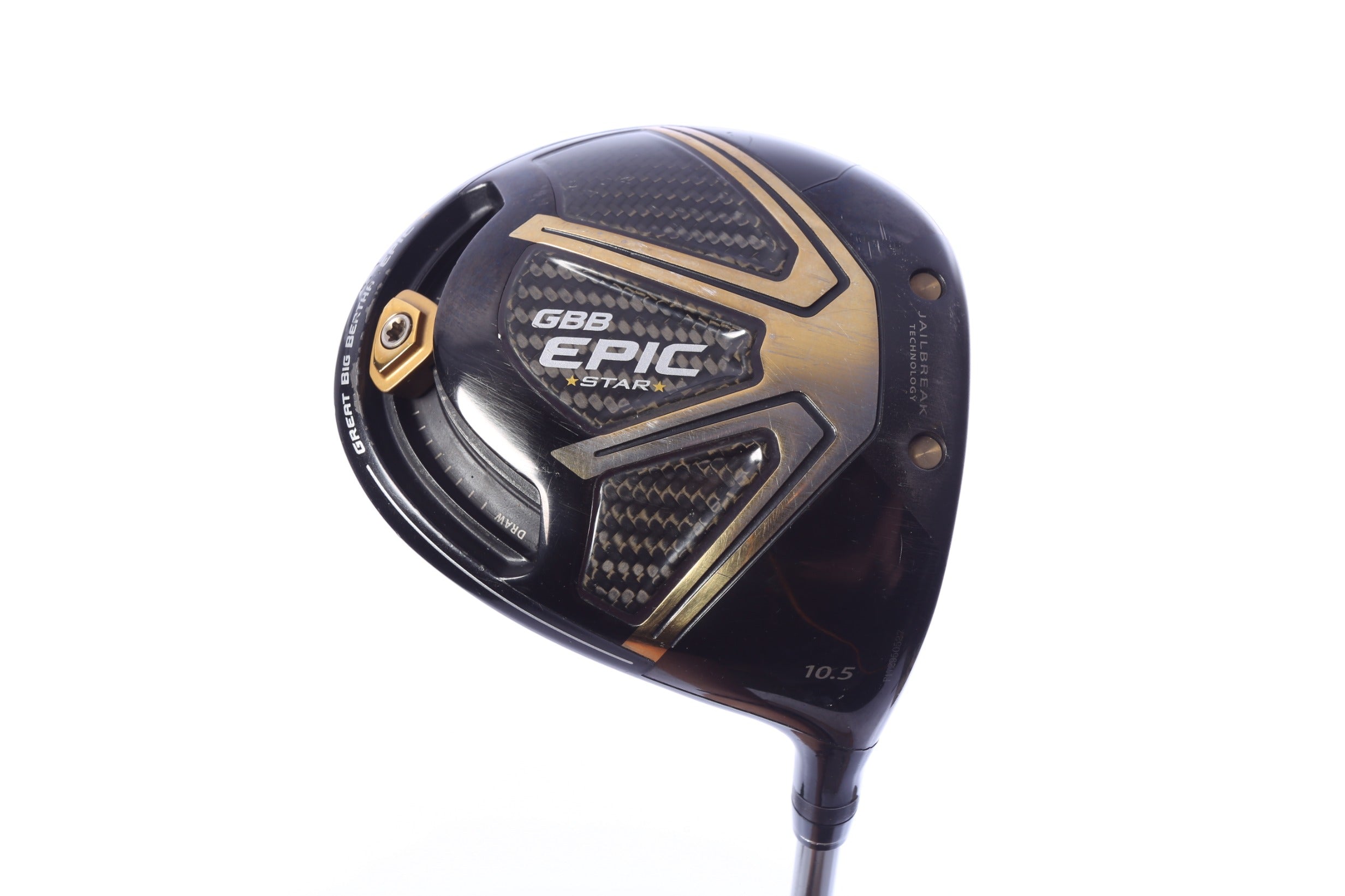 Used Callaway GBB Epic Star Driver - 10.5 Degrees - Lite Flex Mitsubishi Grand Bassara GB39 - Right-Handed