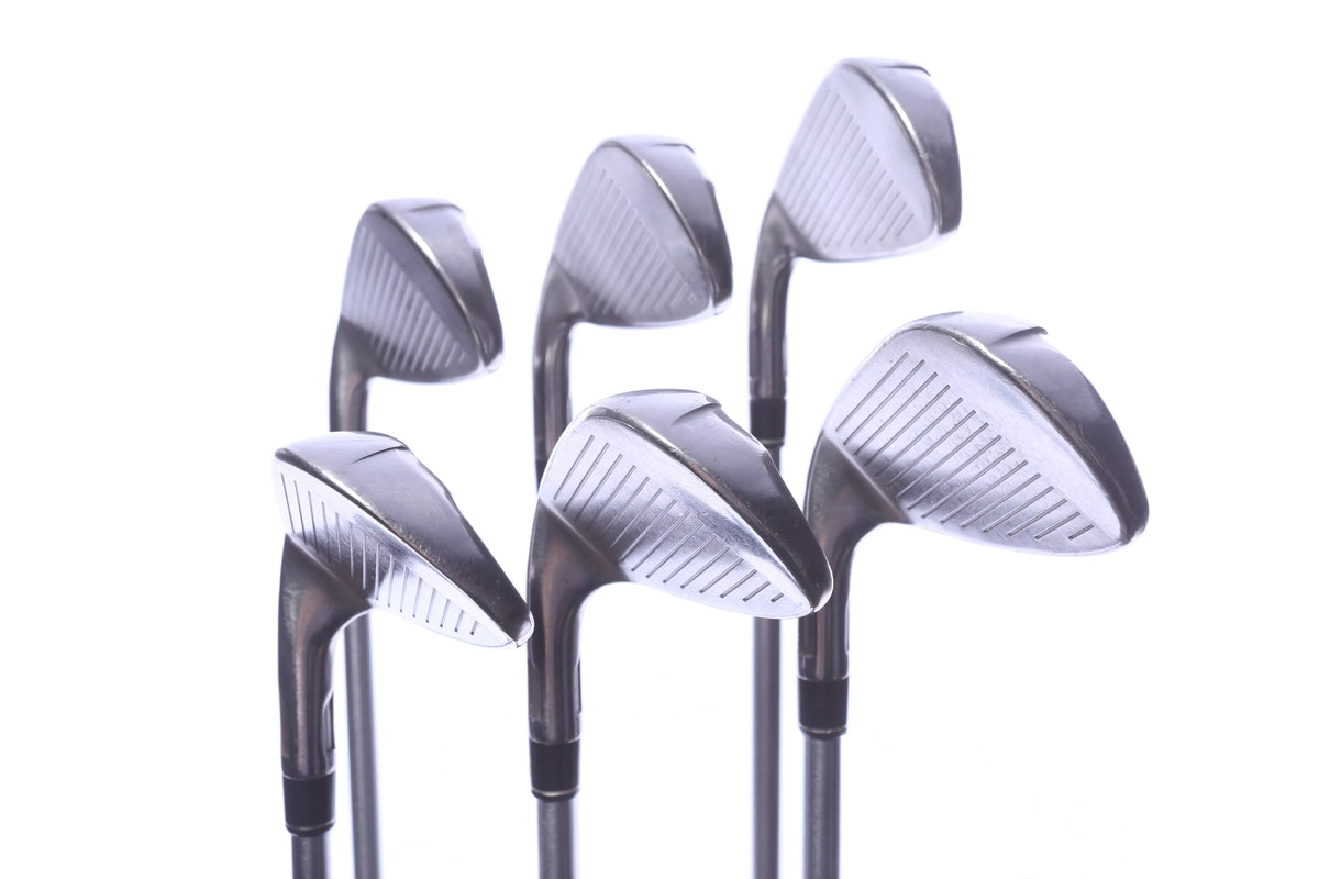 Used TaylorMade SIM2 MAX Iron Set - Right-Handed - 5-7, 9, PW, AW - Stiff Flex
