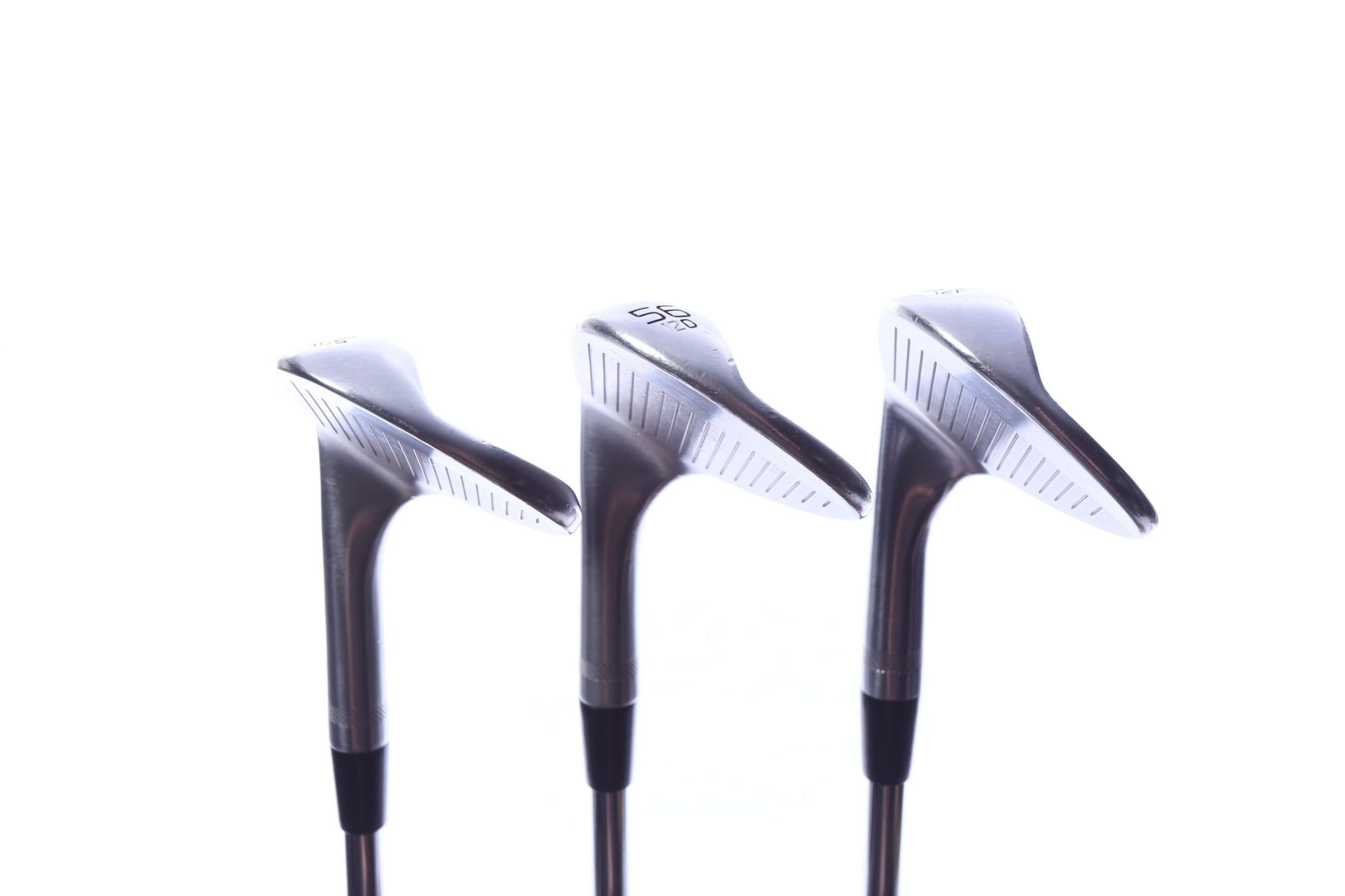 Used Titleist Vokey SM9 Tour Chrome Wedge Set - Right-Handed - 50*, 56*, 60* - Wedge Flex-Next Round