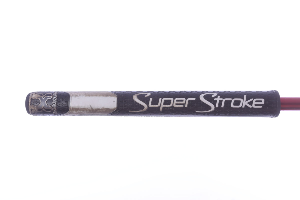Used Odyssey Eleven 2-Ball Tour Lined DB Red Stroke Lab Putter - Right-Handed - 35 in - Mallet