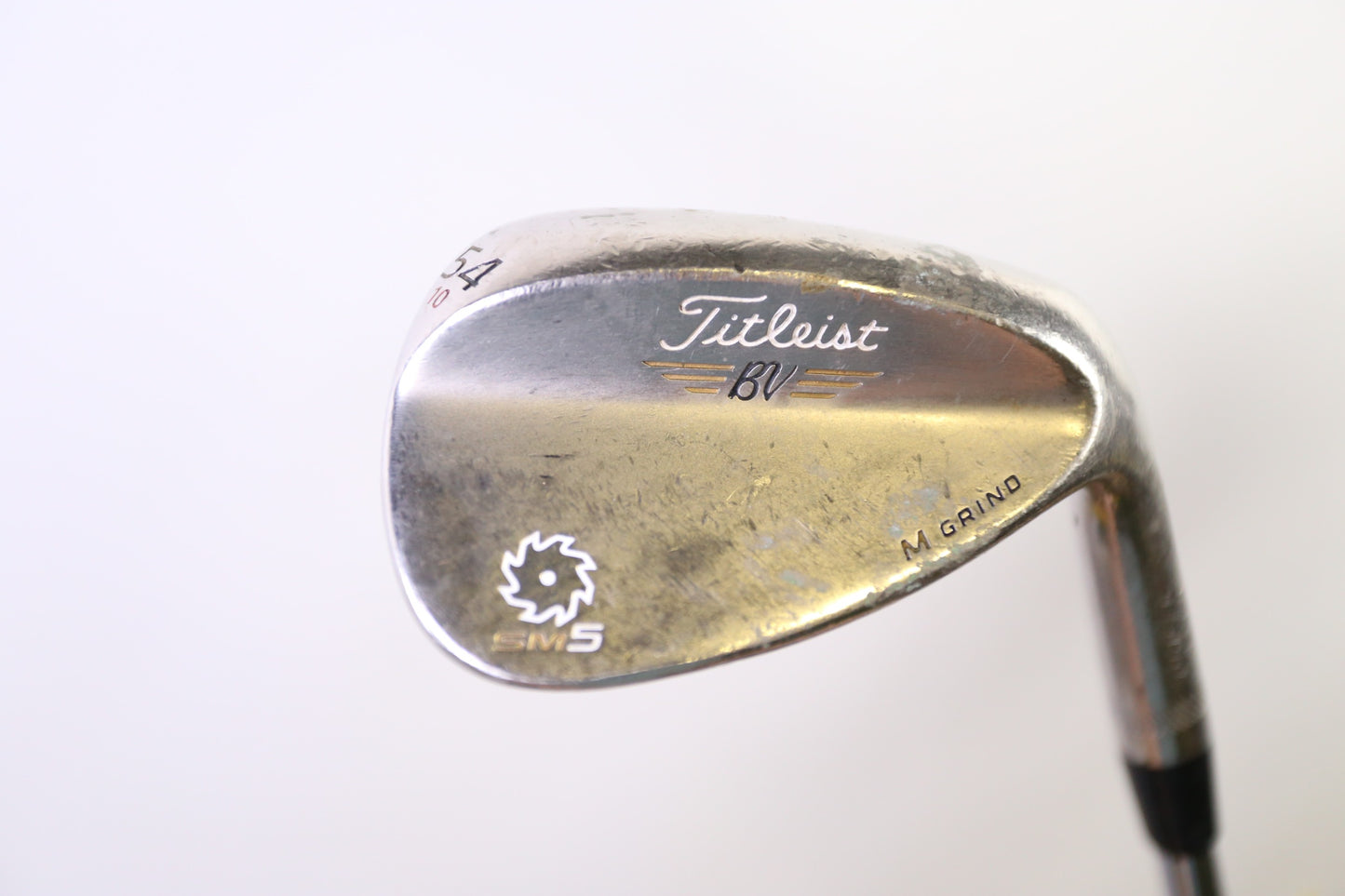 Used Titleist Vokey SM5 Gold Nickel M Grind Sand Wedge - Right-Handed - 54 Degrees - Stiff Flex-Next Round