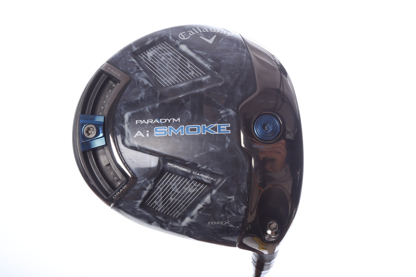 Used Callaway Paradym Ai Smoke MAX Driver - 9 Degrees - Regular Flex Mitsubishi Kai'li Blue - Right-Handed-Next Round