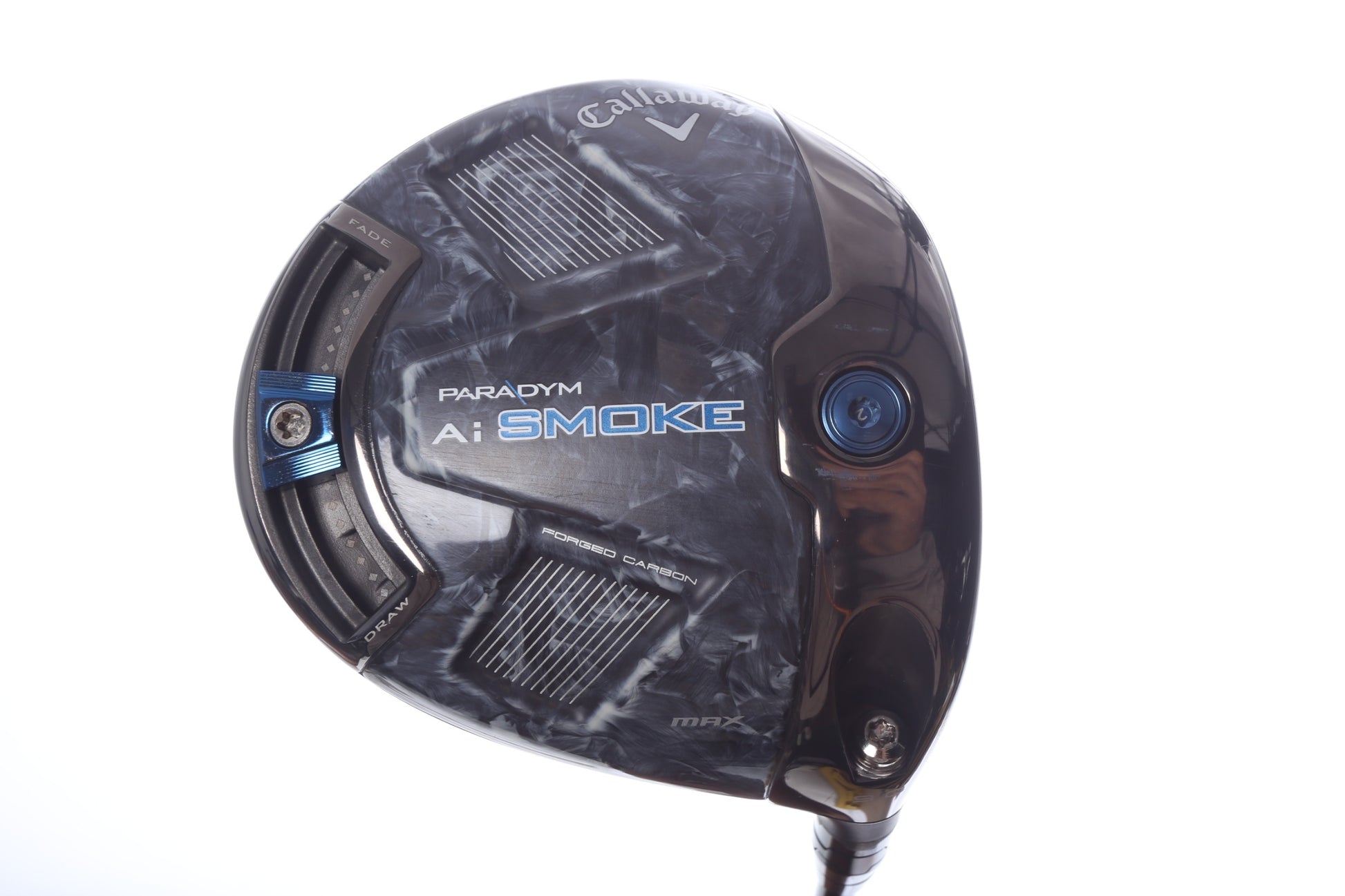 Used Callaway Paradym Ai Smoke MAX Driver - 9 Degrees - Regular Flex Mitsubishi Kai'li Blue - Right-Handed-Next Round