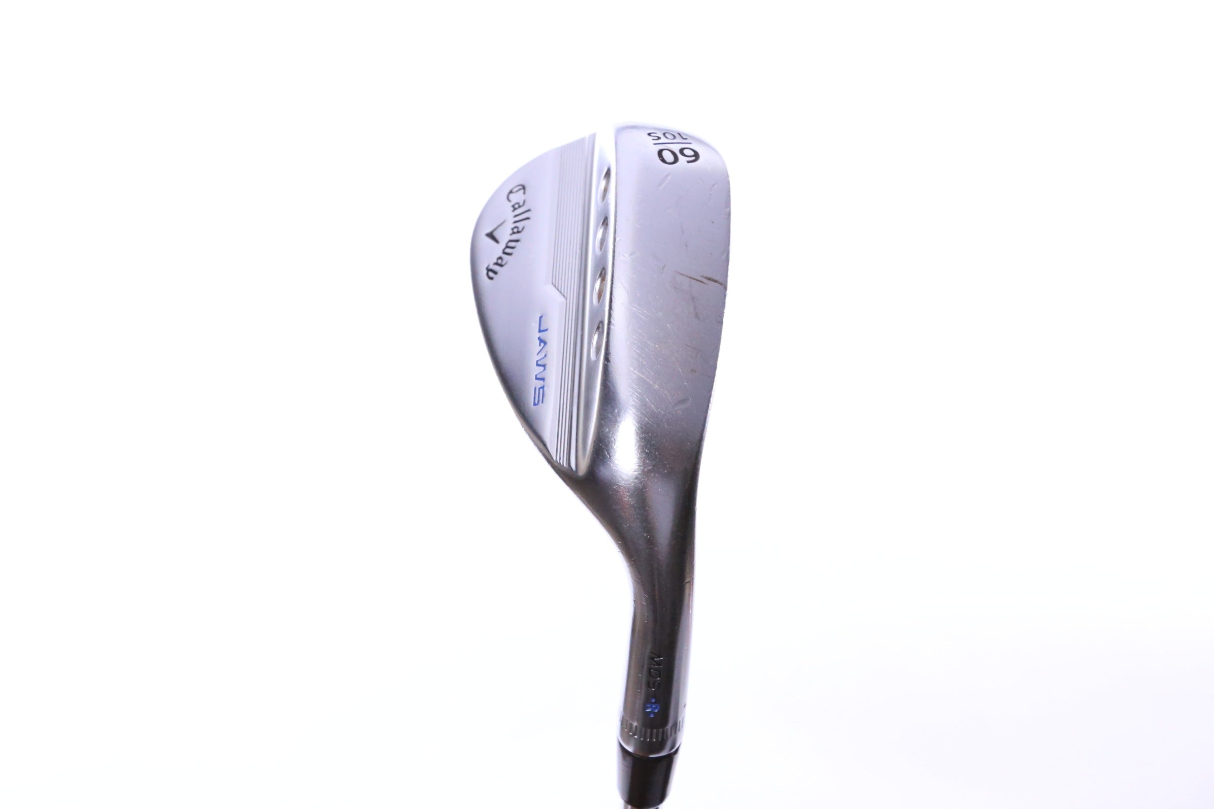 Used Callaway JAWS MD5 Chrome Lob Wedge - Right-Handed - 60 Degrees - Stiff Flex