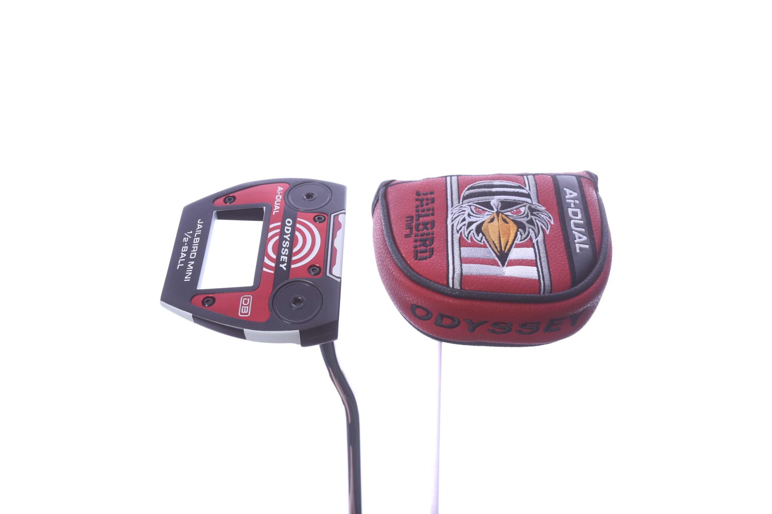 Used Odyssey Ai-DUAL Jailbird Mini 1/2 Ball Right-Handed Putter