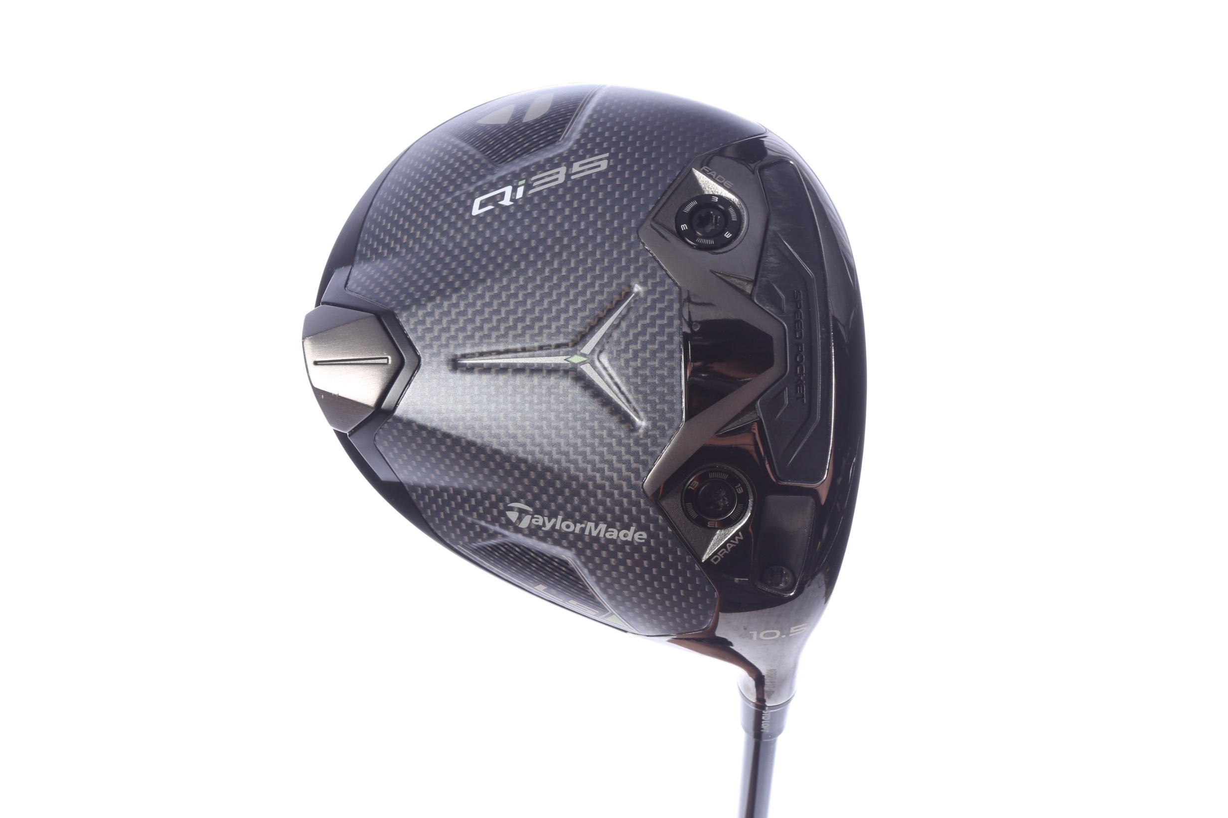 Used TaylorMade Qi35 LS Driver - 10.5 Degrees - Regular Flex Project X HZRDUS Smoke Red RDX - Right-Handed-Next Round
