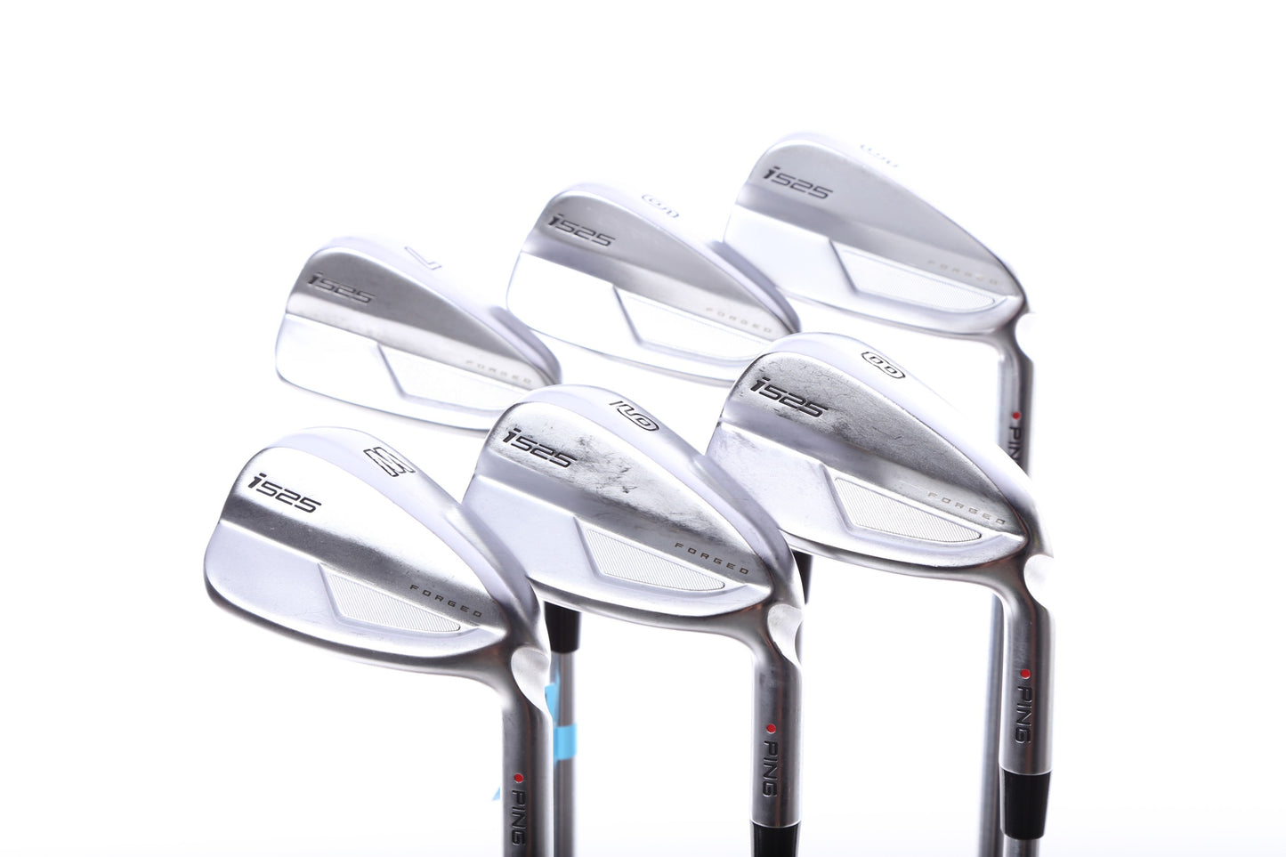 Used Ping i525 Iron Set - Right-Handed - 5-PW - Extra Stiff Flex - Red Dot-Next Round