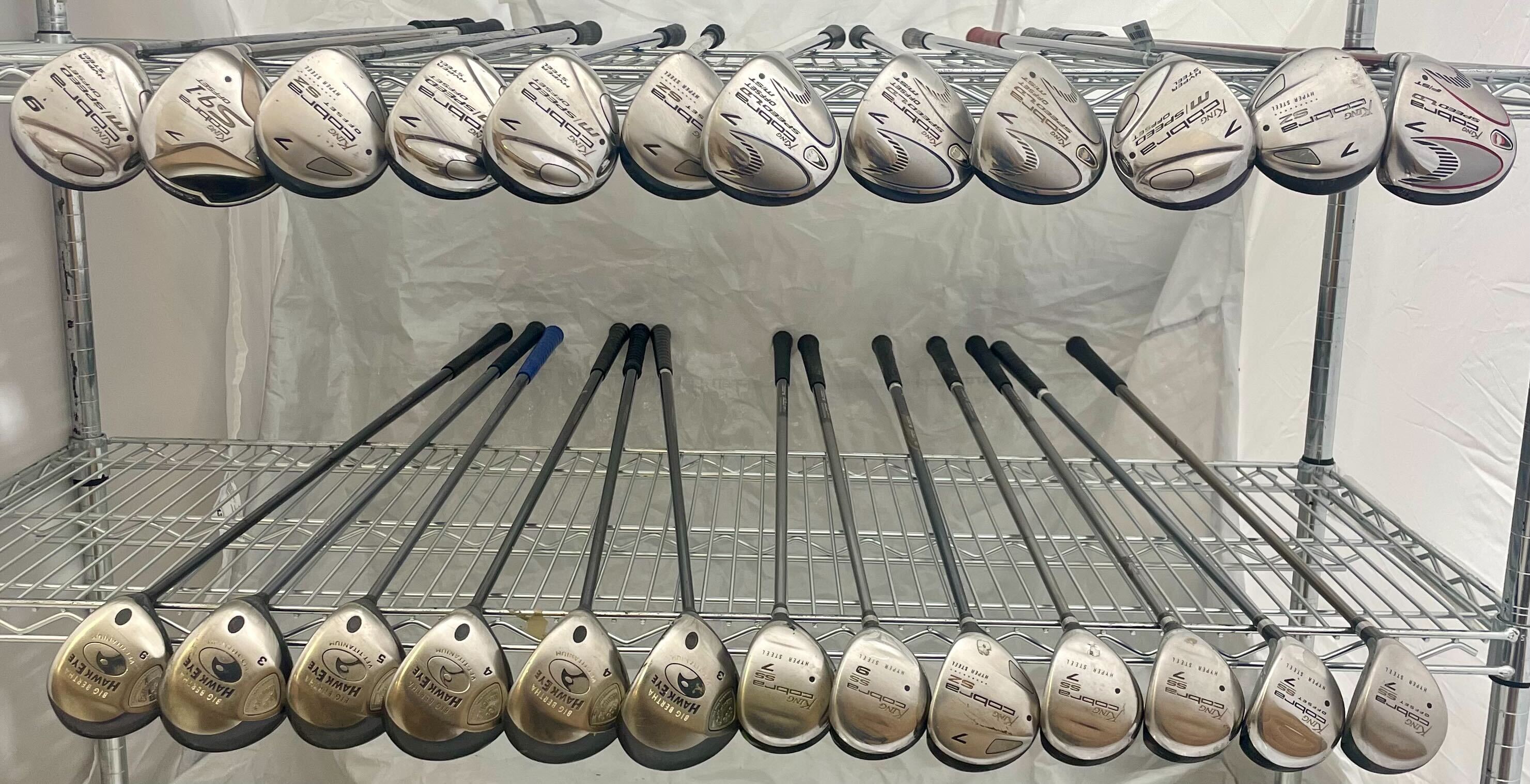 Wholesale Lot of 30 Callaway VFT and Cobra Fairway Woods-Next Round