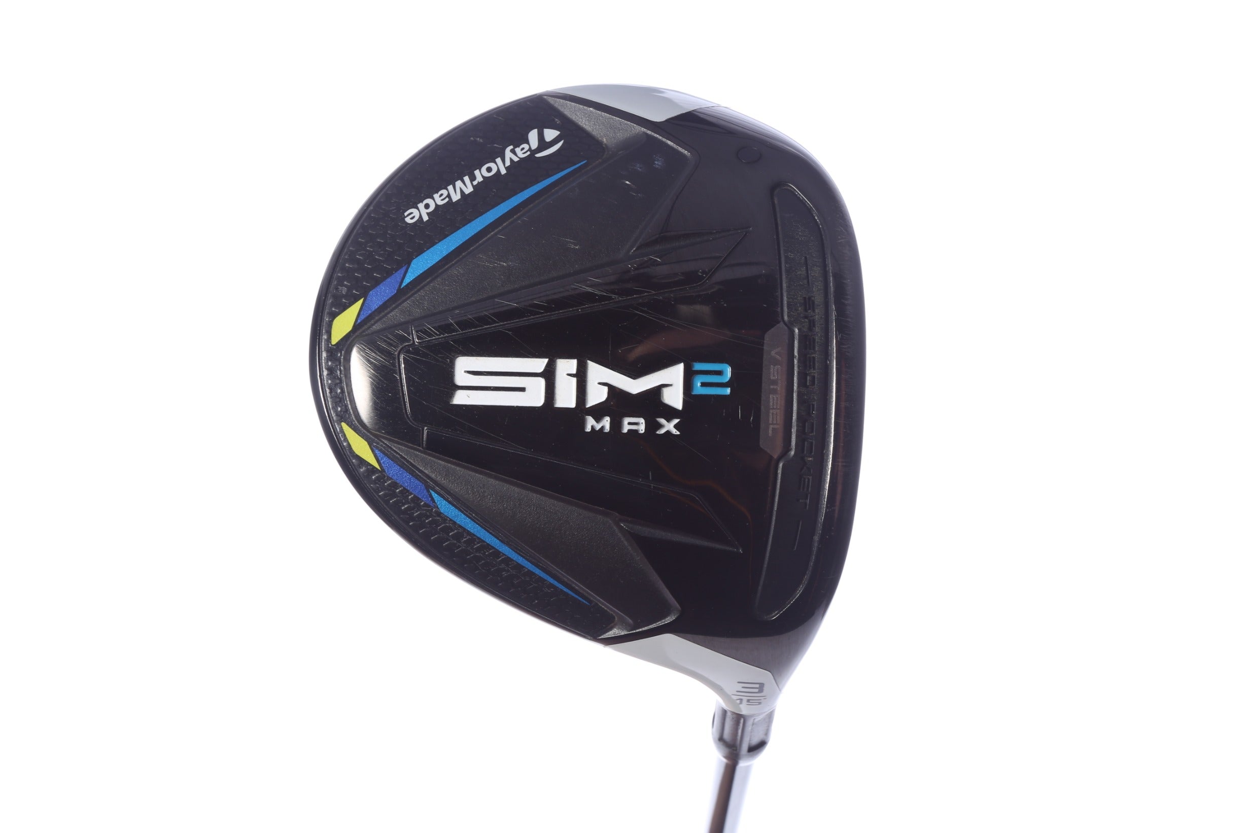 Used TaylorMade SIM2 MAX 3-Wood - Right-Handed - 15 Degrees - Stiff Flex
