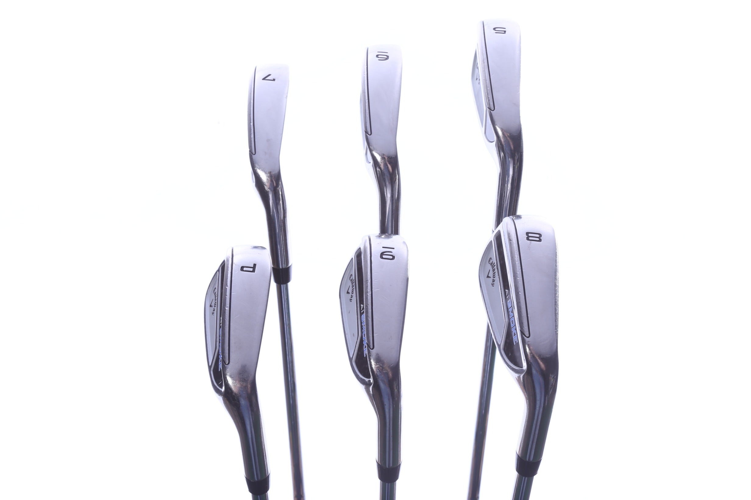 Used Callaway Paradym Ai Smoke Iron Set - Right-Handed - 5-PW - Stiff Flex-Next Round