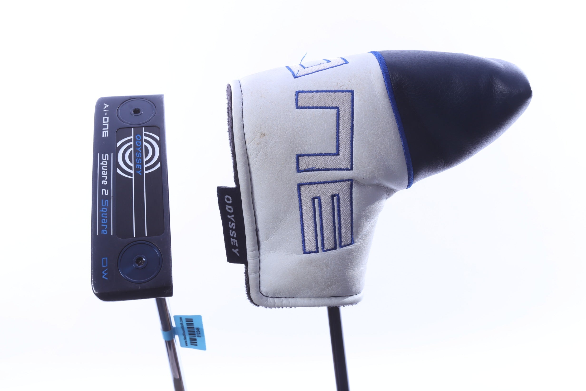 Used Odyssey Ai-ONE Square 2 Square Double Wide Putter - Right-Handed - 35 in - Blade-Next Round