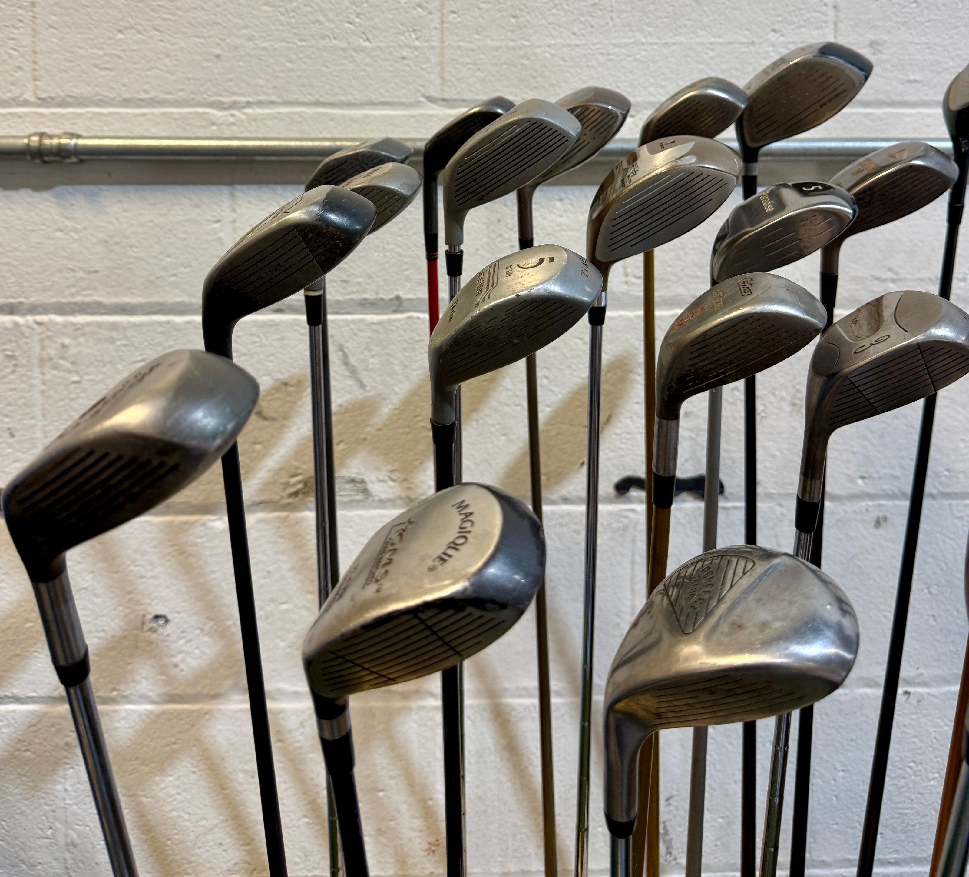 Wholesale Lot of 45 Golf Clubs - Assorted Fairway Woods - RH/LH - Mixed Flexes-Next Round