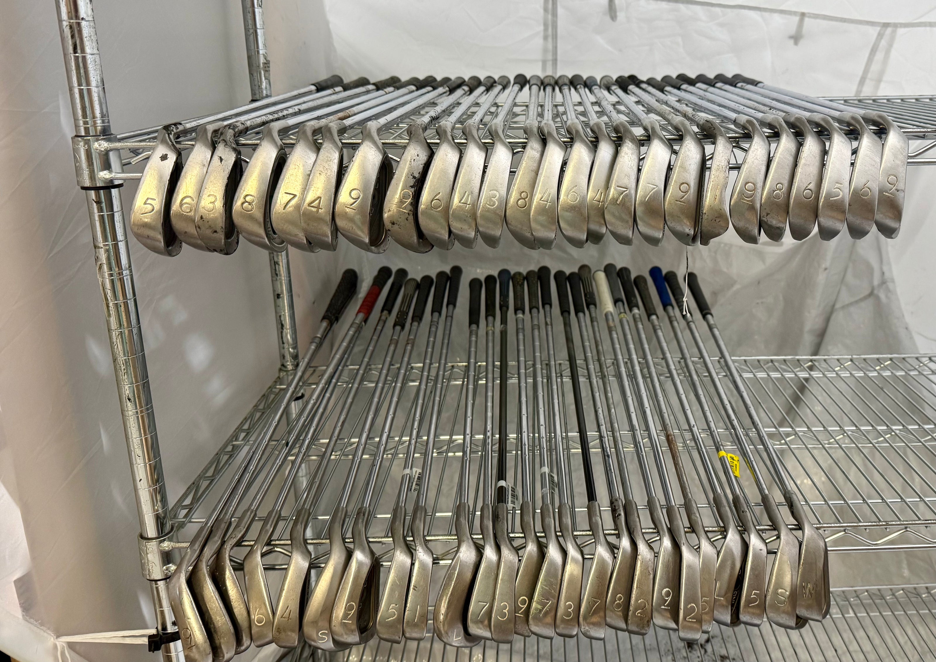 Wholesale Lot of 50 Golf Clubs - Ping Single Irons-Next Round