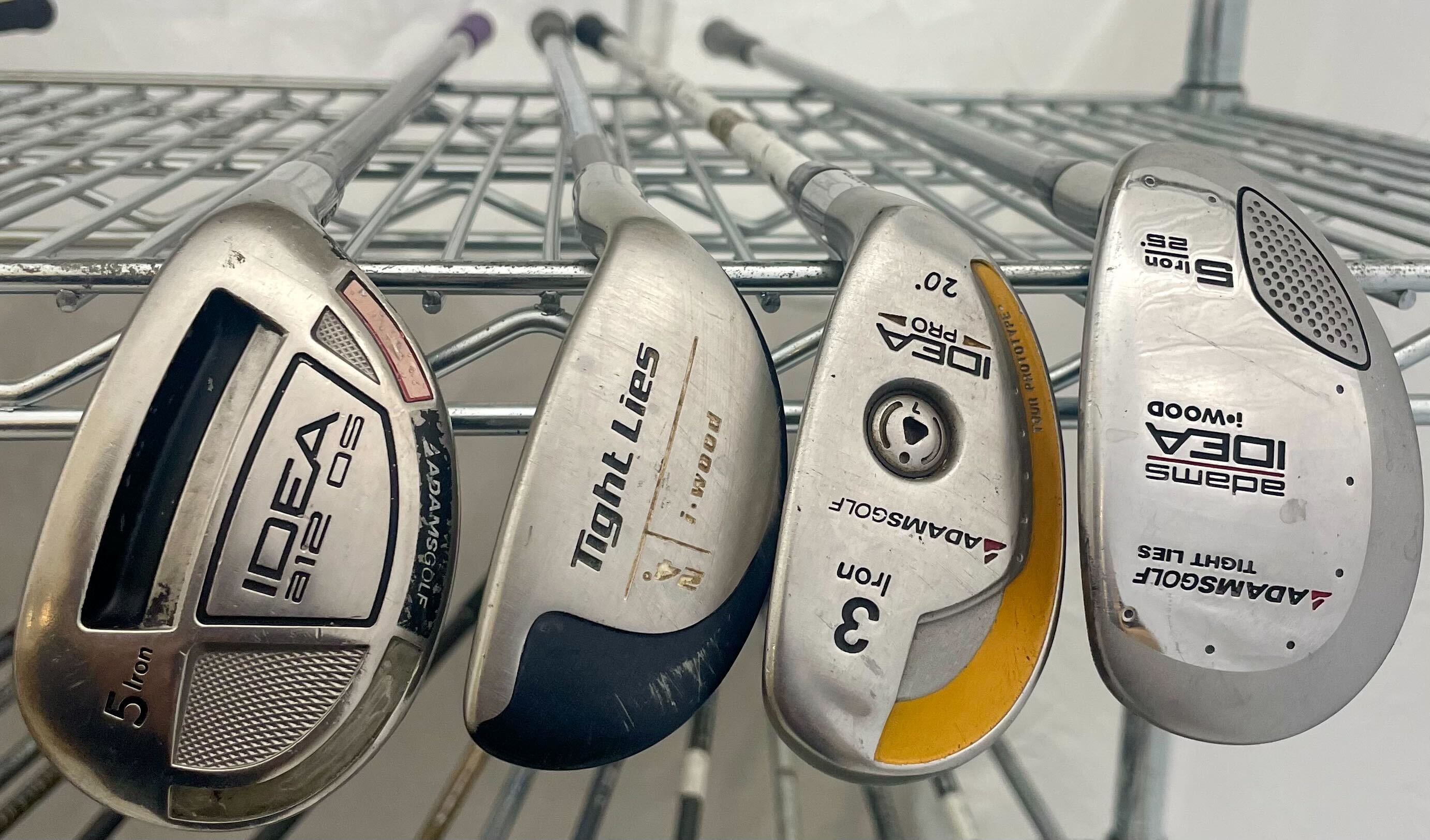 Wholesale Lot of 20 Golf Clubs - Adams Hybrids-Next Round