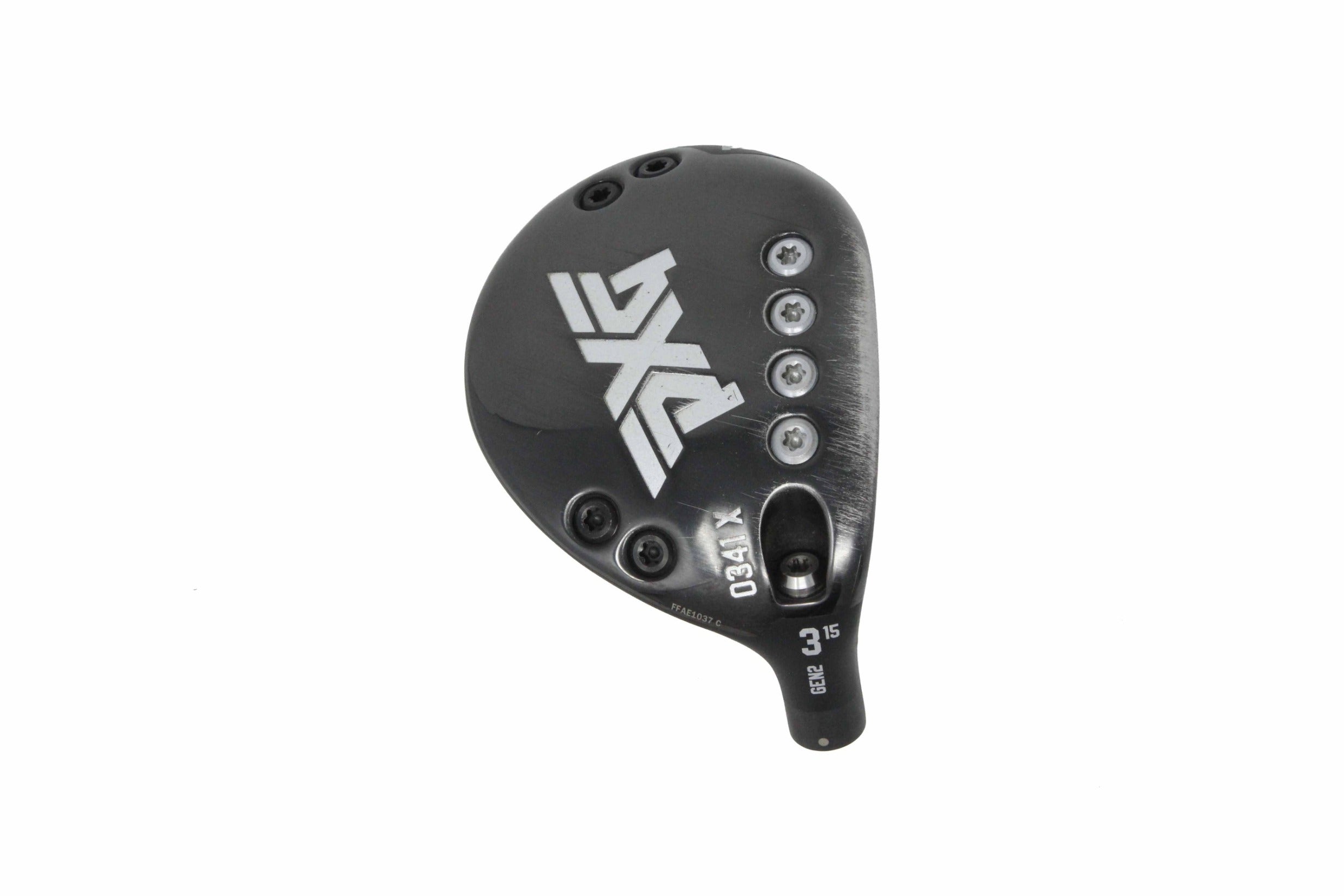 Used PXG 0341 X GEN2 3-Wood - HEAD ONLY - Right-Handed - 15 Degrees