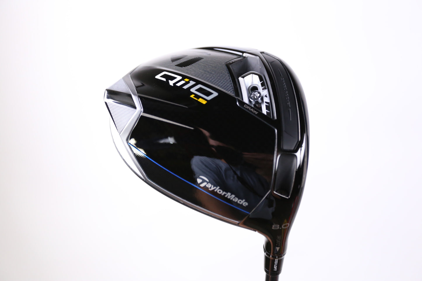 Used TaylorMade Qi10 LS Driver - 8 Degrees - Stiff Flex Mitsubishi Diamana - Right-Handed-Next Round