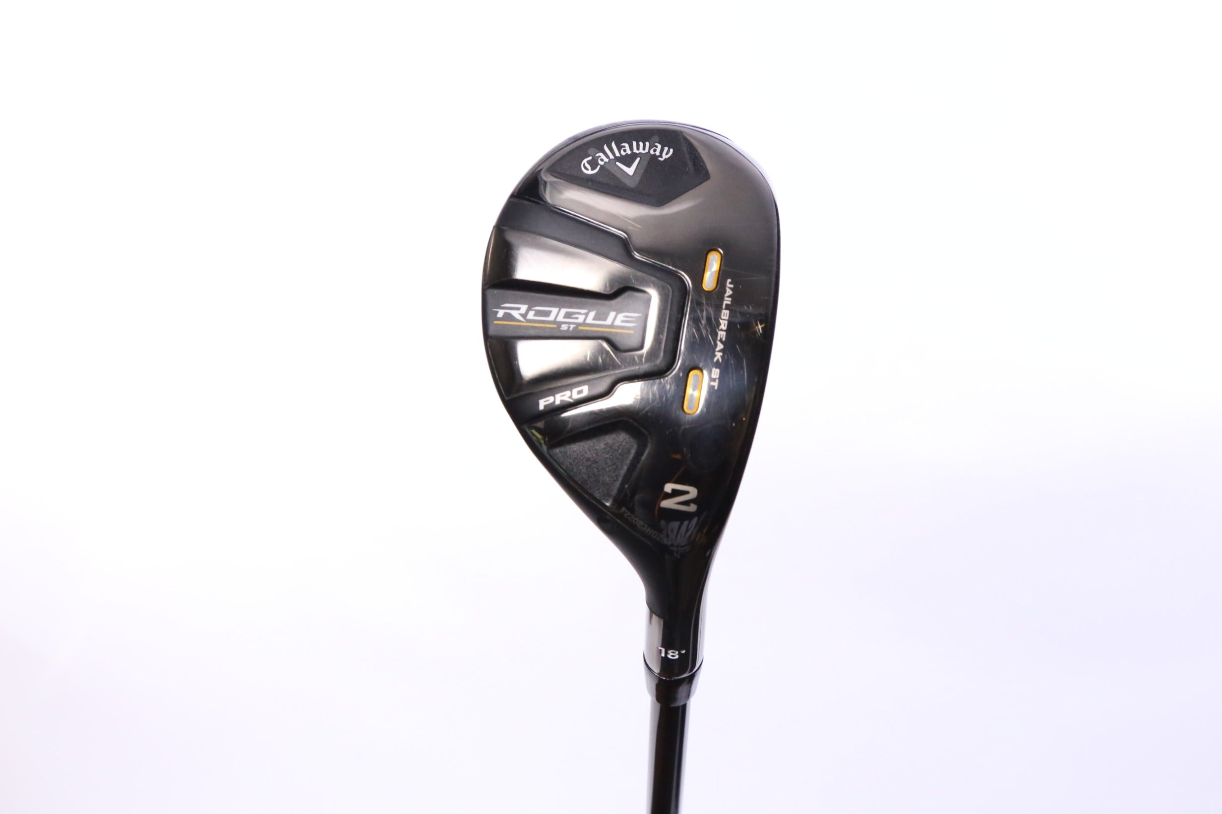 Used Callaway Rogue ST Pro 2H Hybrid - Right-Handed - 18 Degrees - Extra Stiff Flex-Next Round