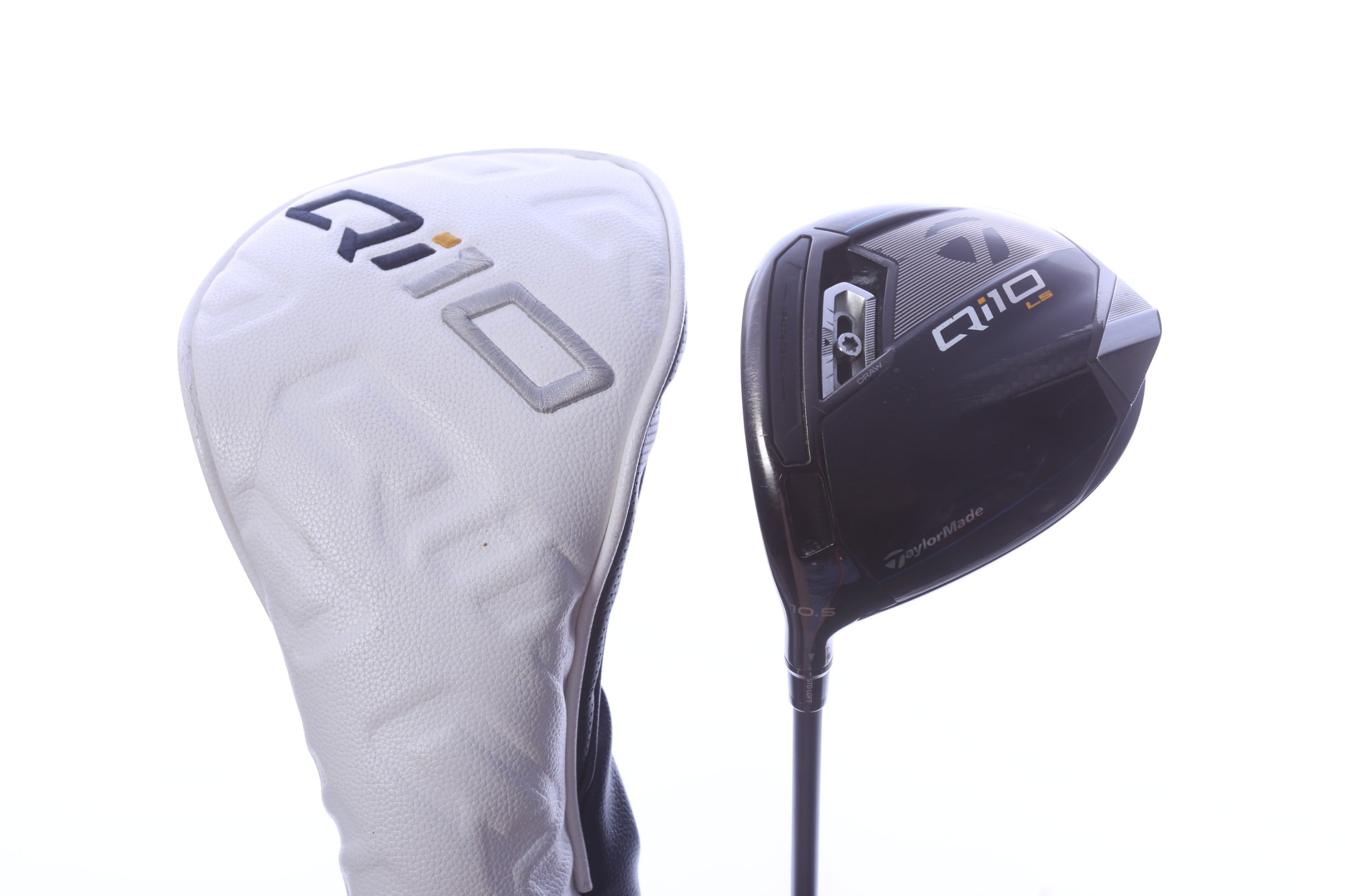 Used TaylorMade Qi10 LS Driver - 10.5 Degrees - Stiff Flex Mitsubishi Tensei AV Limited Blue - Left-Handed-Next Round