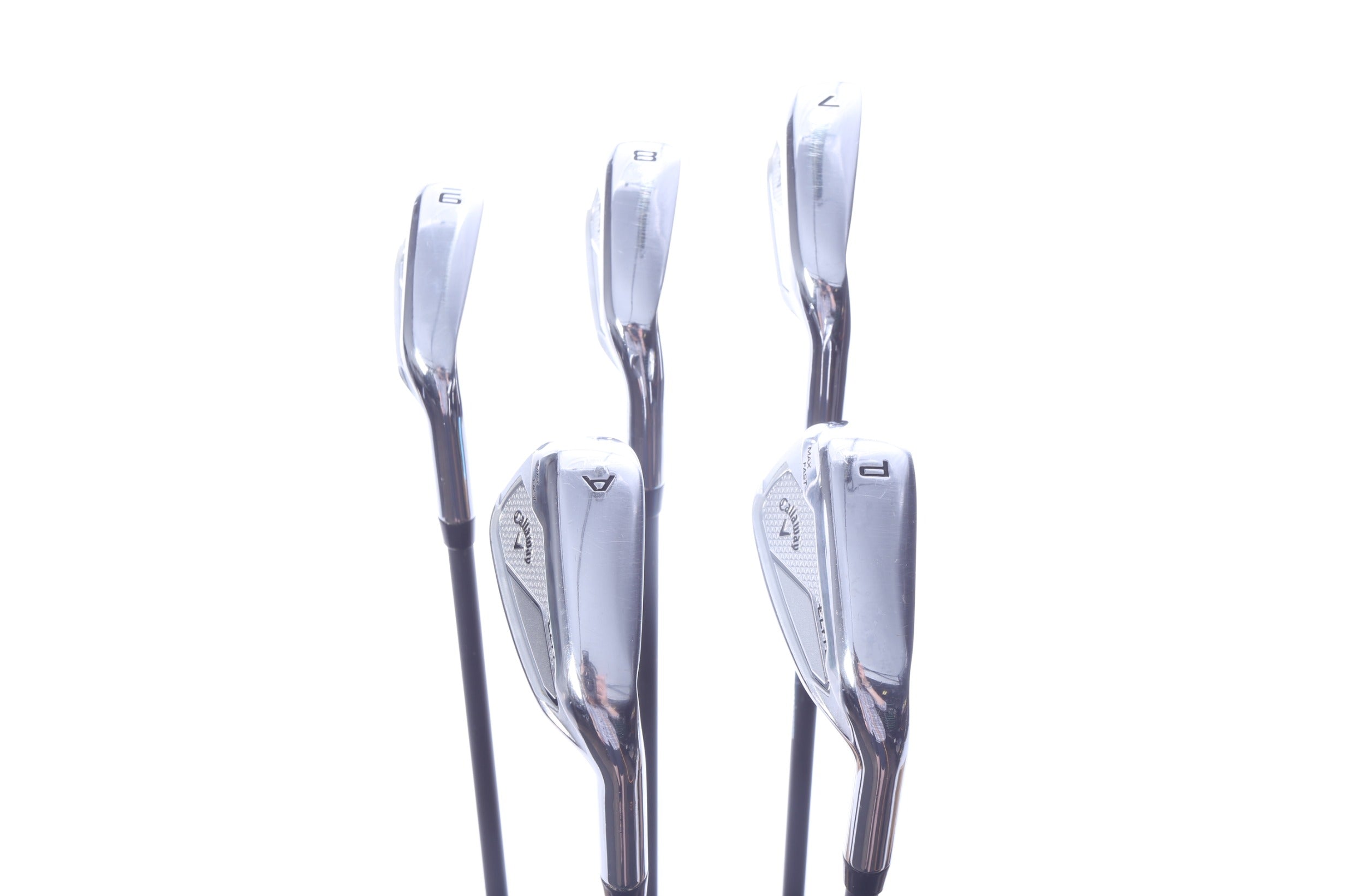 Used Callaway Elyte Max Fast Iron Set - Right-Handed - 7-PW, AW - Seniors Flex-Next Round