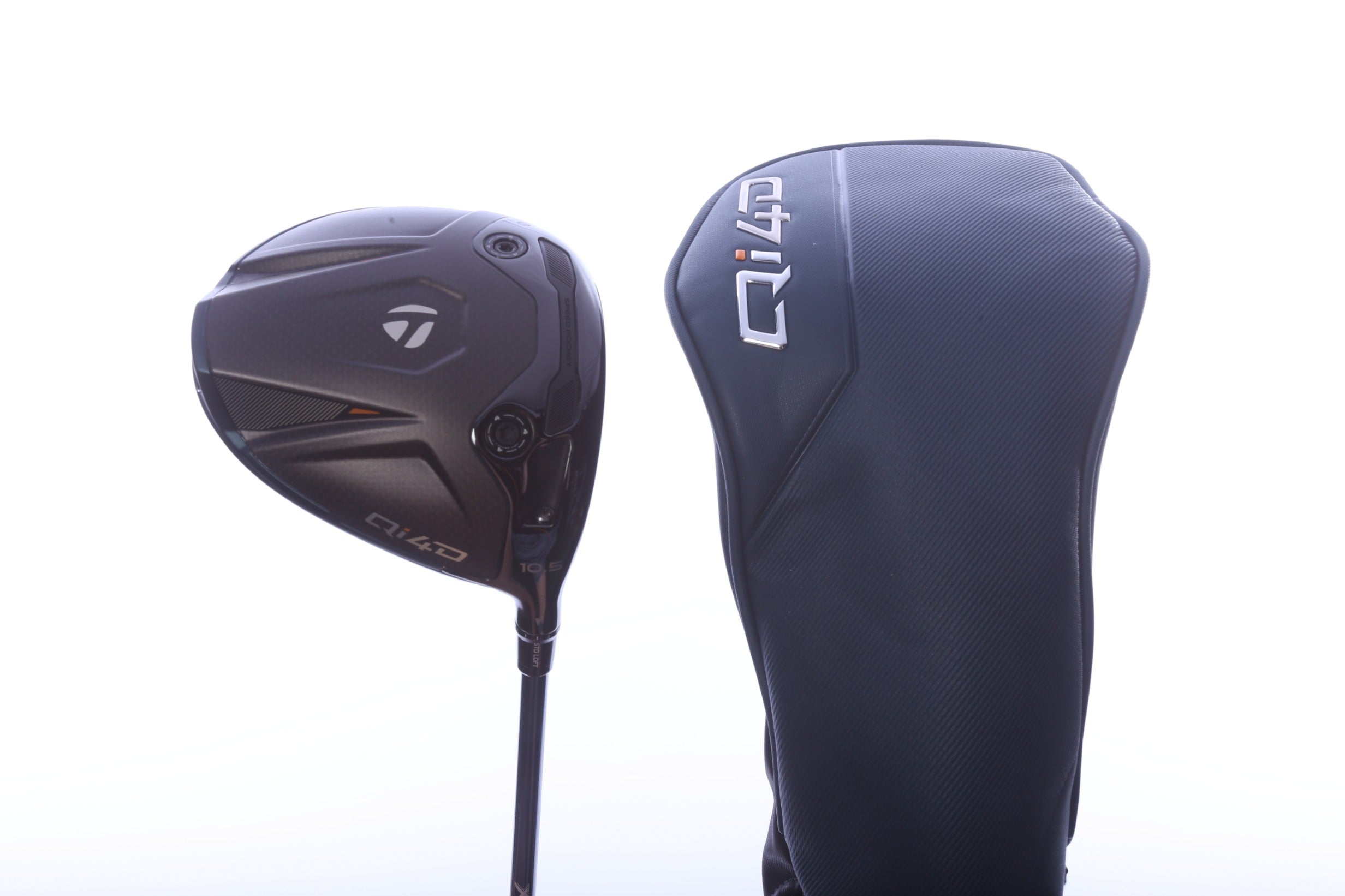 Used TaylorMade Qi4D Driver - 10.5 Degrees - Stiff Flex Project X Denali Blue - Right-Handed