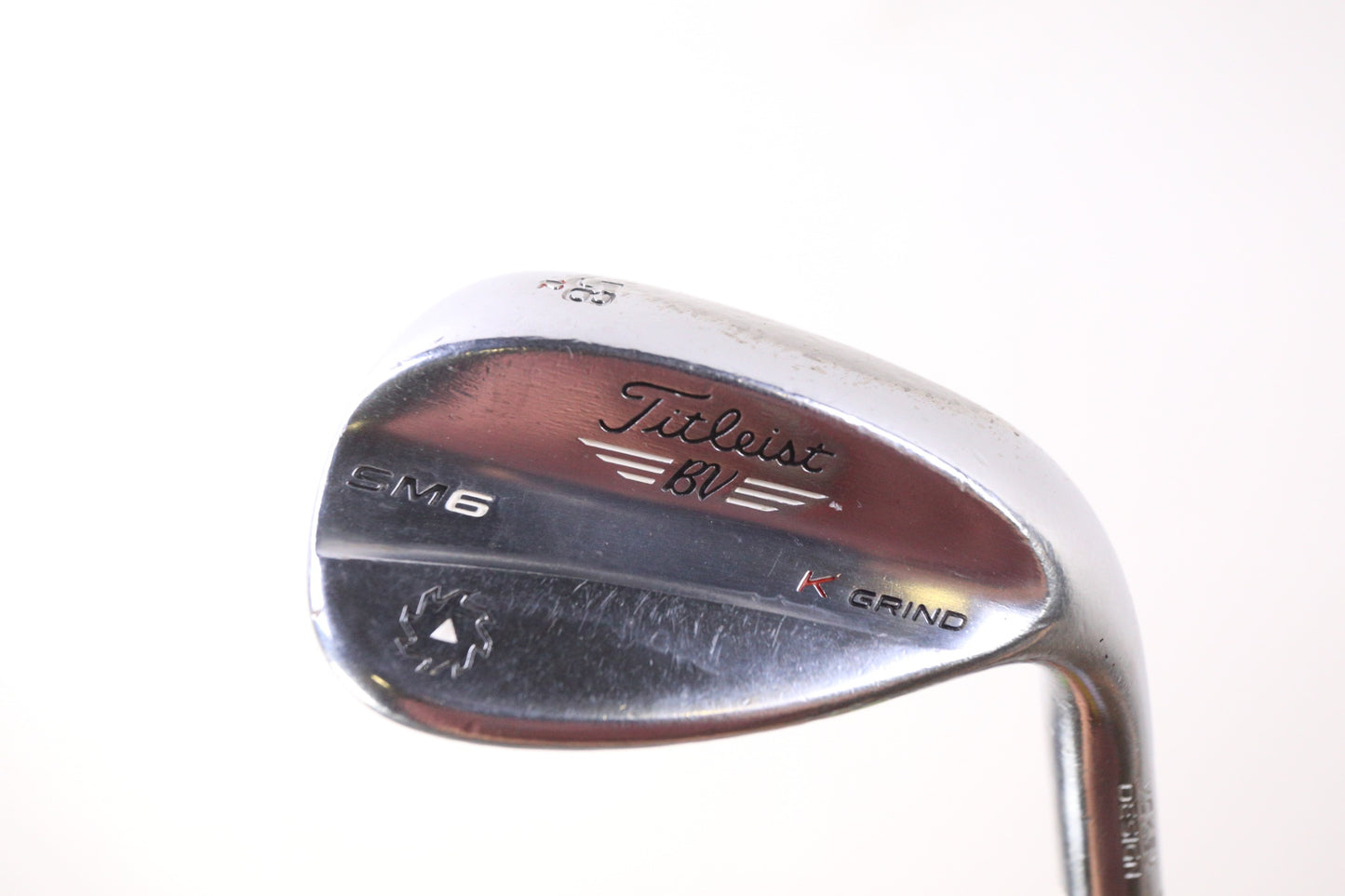 Used Titleist Vokey SM6 Tour Chrome K Grind Lob Wedge - Right-Handed - 58 Degrees - Stiff Flex-Next Round
