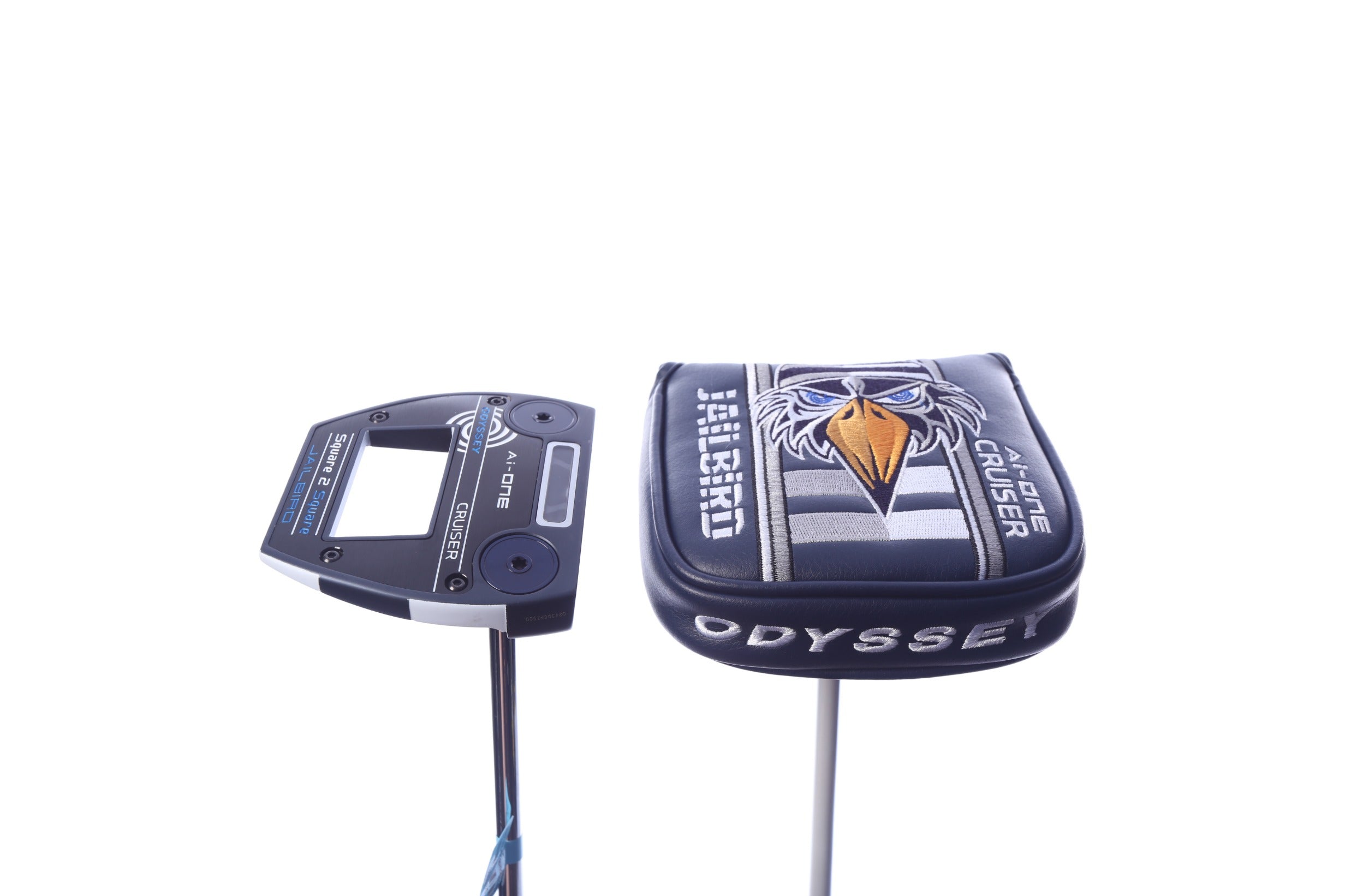 Used Odyssey Ai-ONE Square 2 Square Jailbird Cruiser Putter - Right-Handed - 37.5 in - Mallet-Next Round