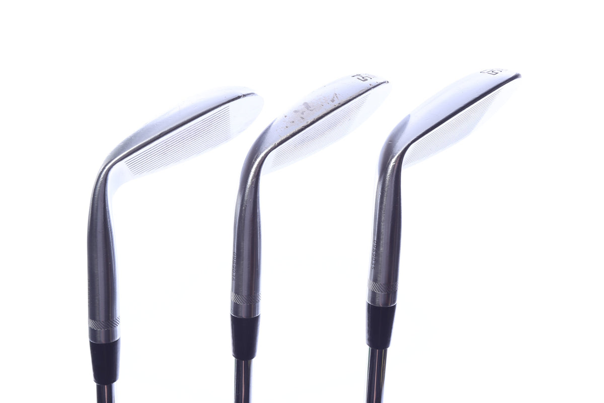 Used Titleist Vokey SM8 Tour Chrome Wedge Set - Right-Handed - 50*, 54*, 60* - Regular Flex