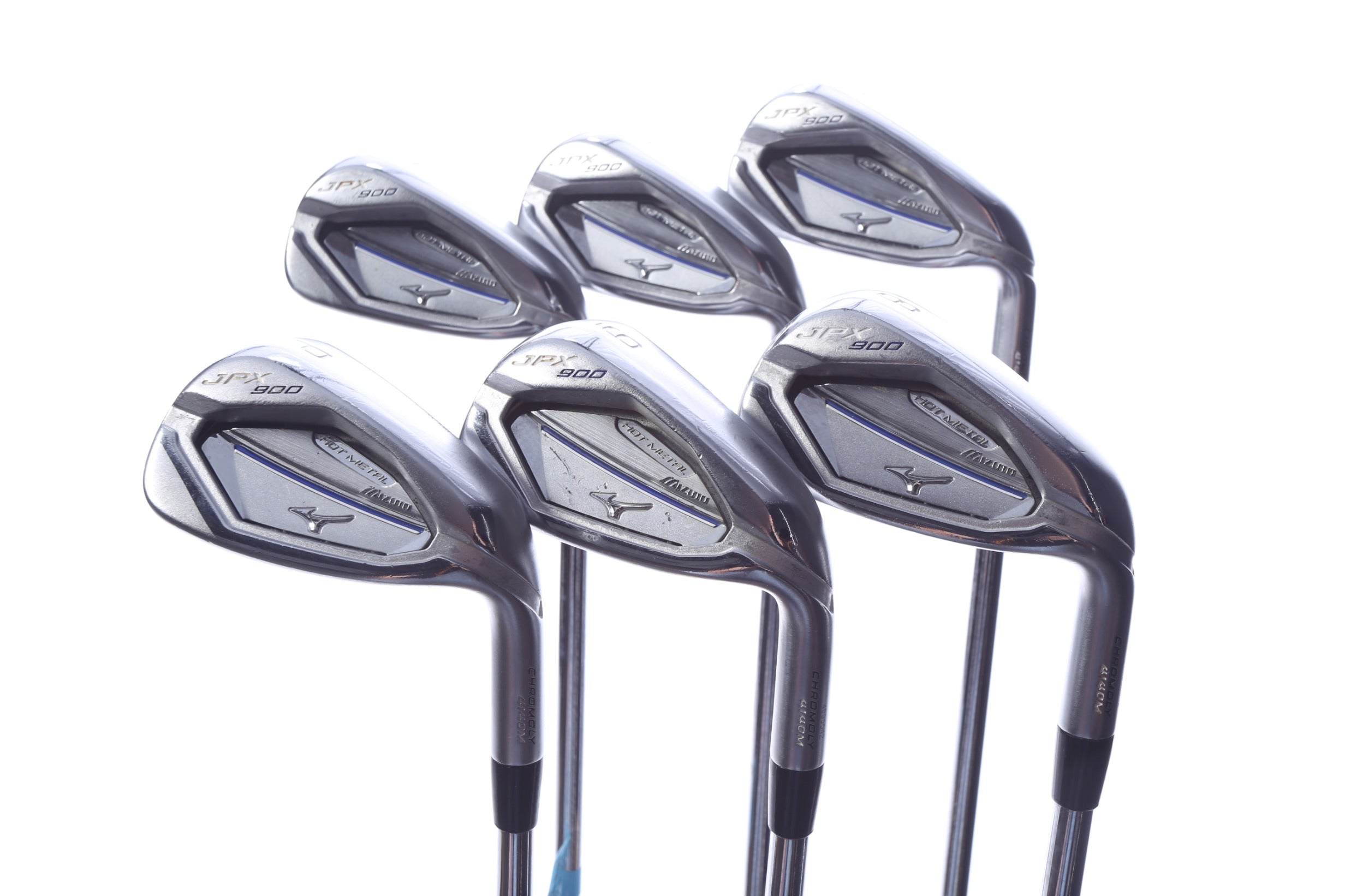 Used Mizuno JPX 900 Hot Metal Iron Set - Right-Handed - 5-PW - Regular Flex