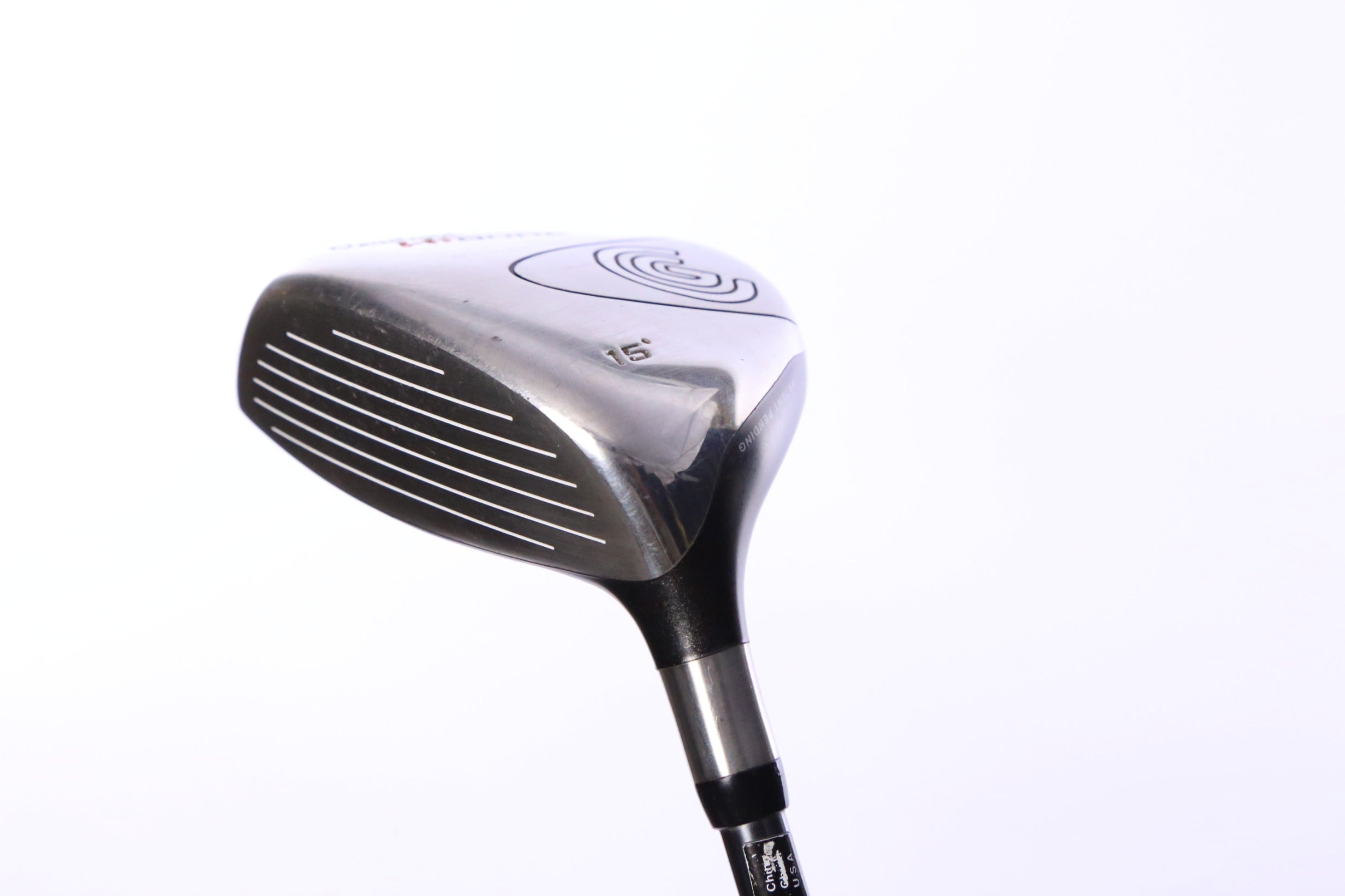 Used Cleveland HiBore 3-Wood - Left-Handed - 15 Degrees - Regular Flex-Next Round