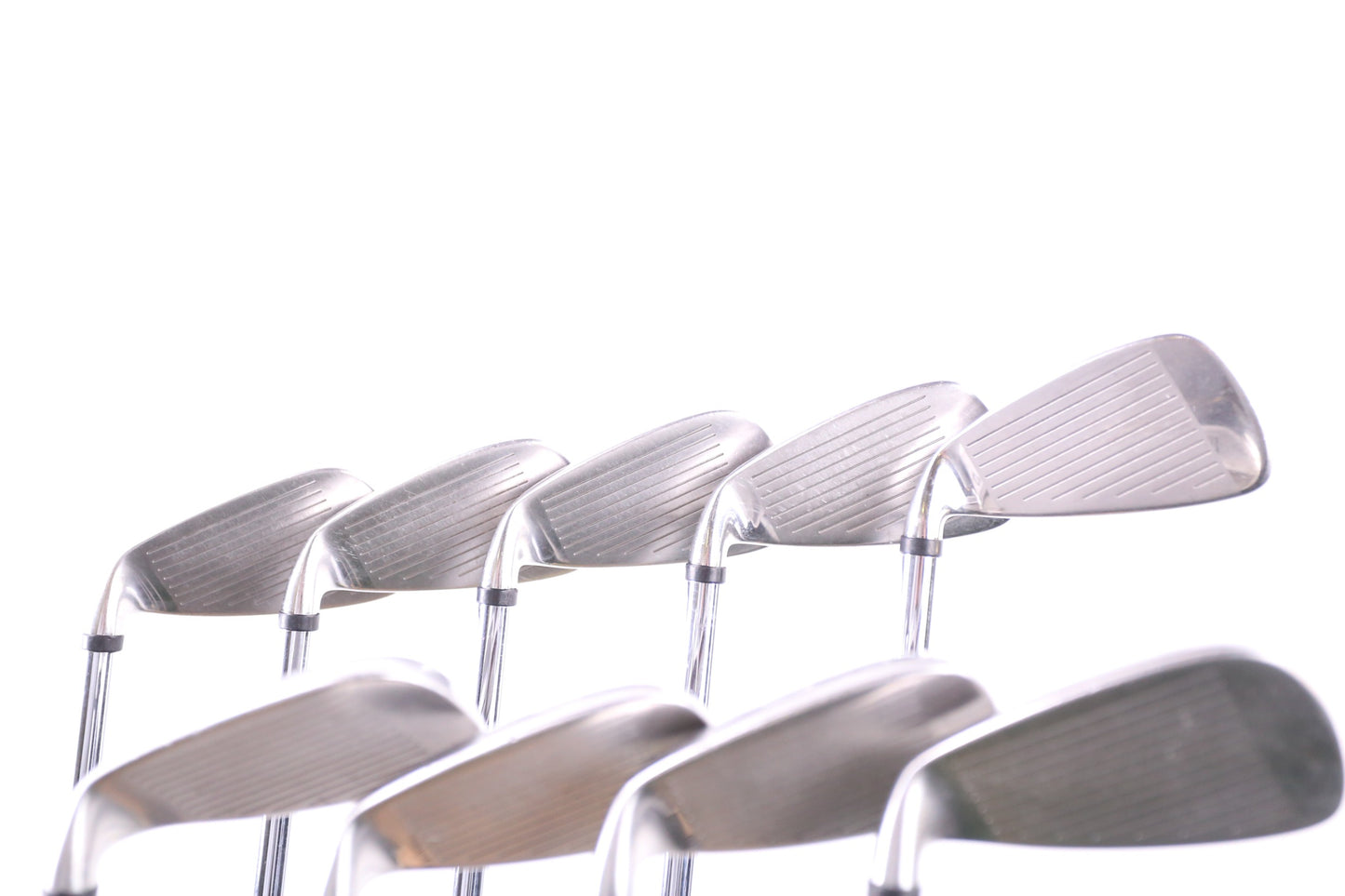 Used Wilson DEEP RED II DISTANCE Iron Set - Right-Handed - 3-PW & SW - Regular Flex-Next Round