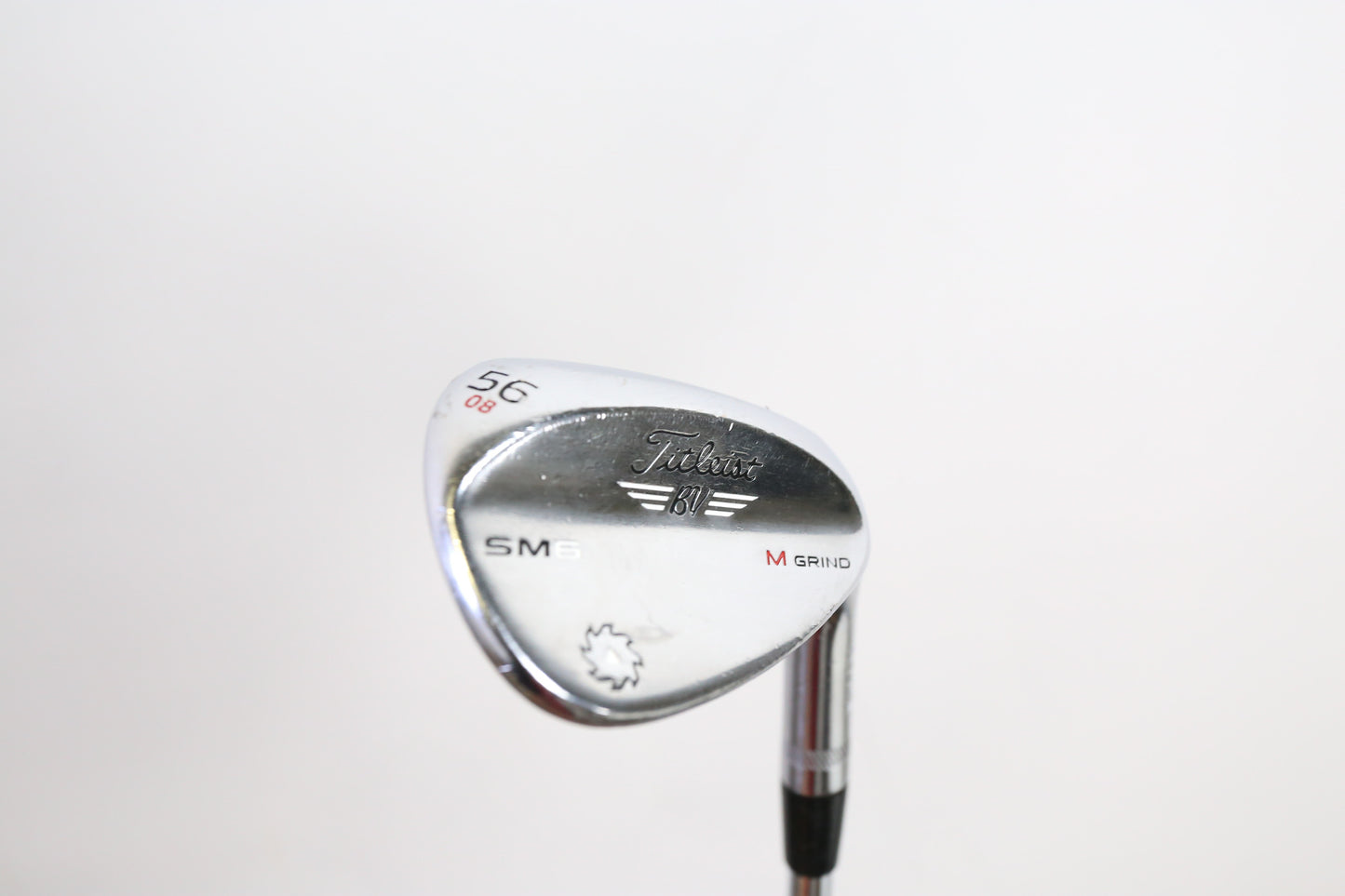 Used Titleist Vokey SM6 Jet Black M Grind Sand Wedge - Right-Handed - 56 Degrees - Stiff Flex