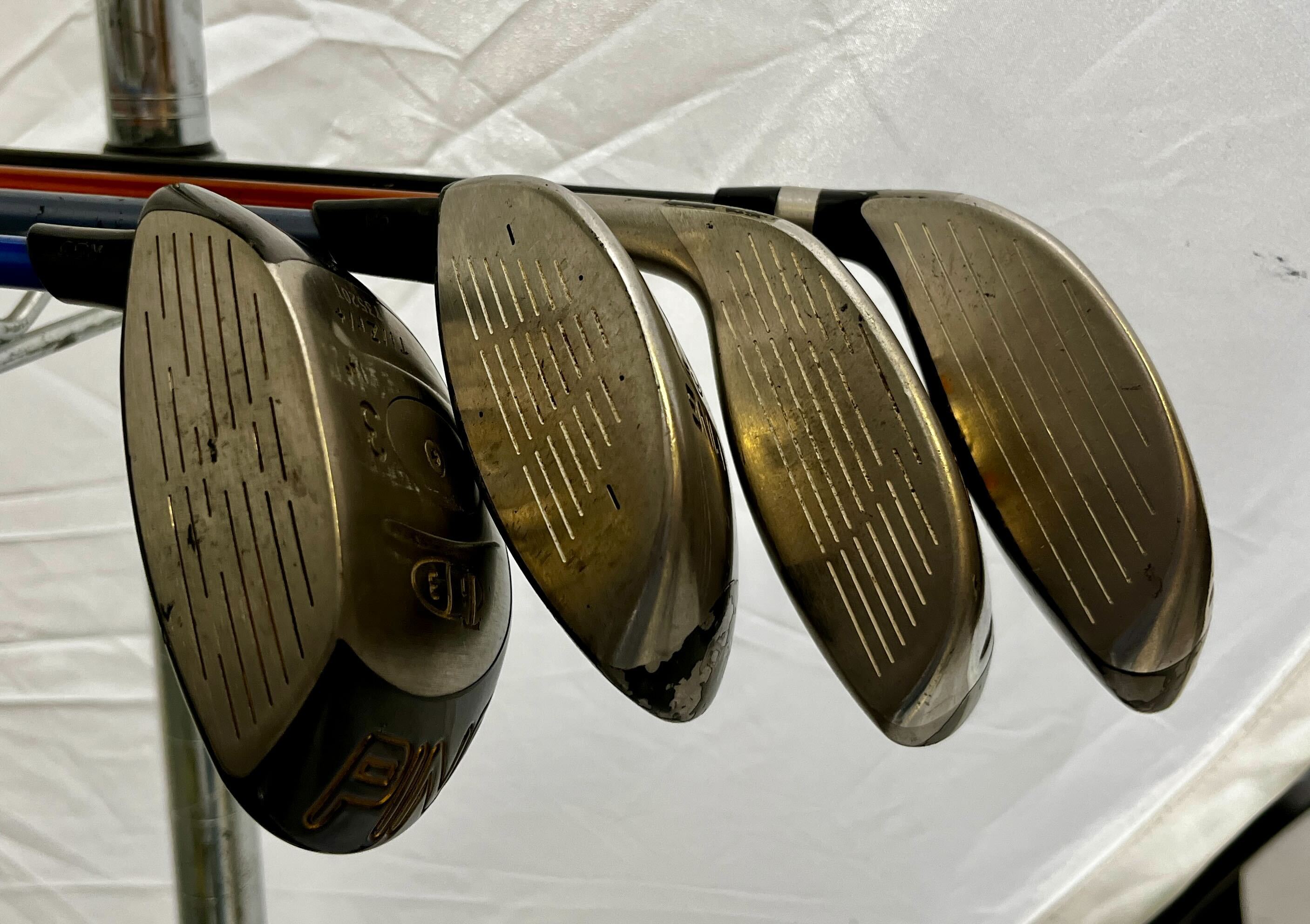 Wholesale Lot of 30 Golf Clubs - Ping Assorted Fairway Woods & Hybrids-Next Round