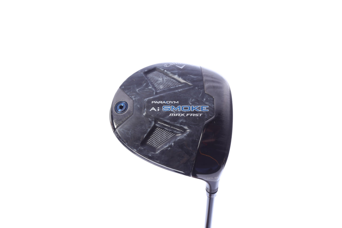 Used Callaway Paradym Ai Smoke MAX Fast Driver - 10.5 Degrees - Seniors Flex Mitsubishi Tensei Blue - Right-Handed