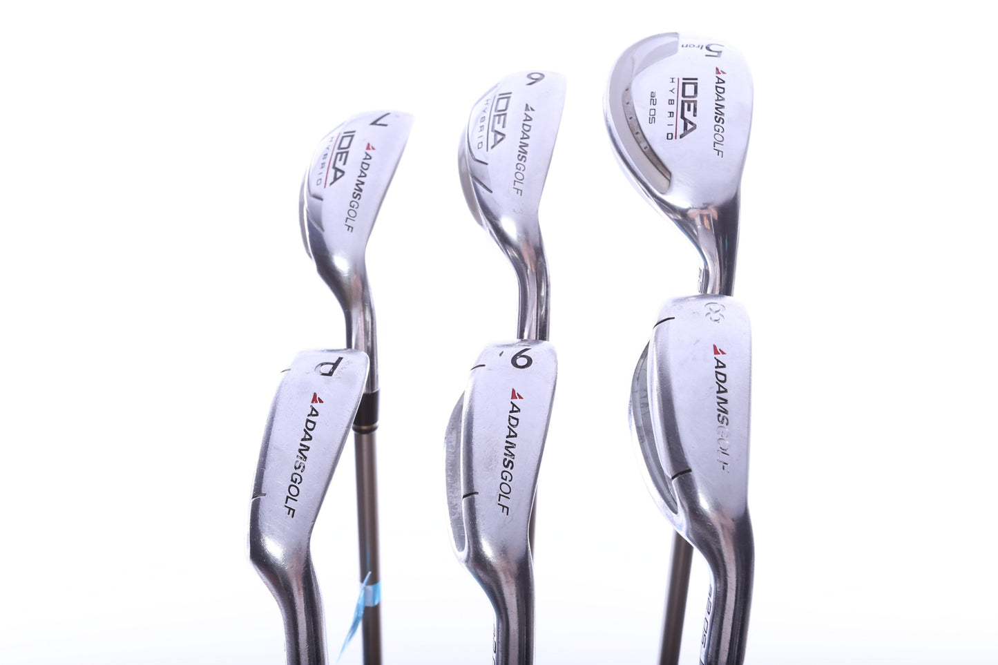Used Adams a2 OS Ladies 12 pc. Iron Set - Right-Handed - 5-PW - Ladies Flex-Next Round