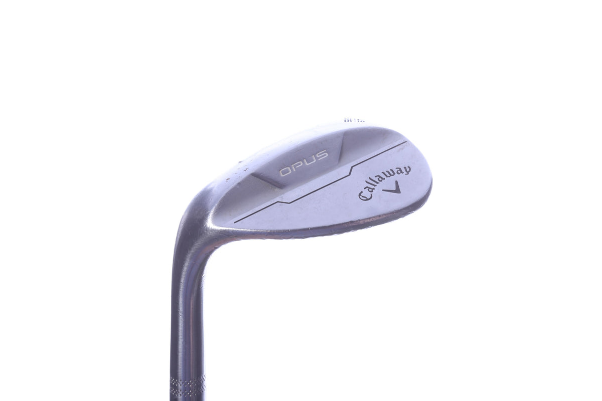 Used Callaway Opus Brushed Chrome Lob Wedge - Left-Handed - 58 Degrees - Stiff Flex