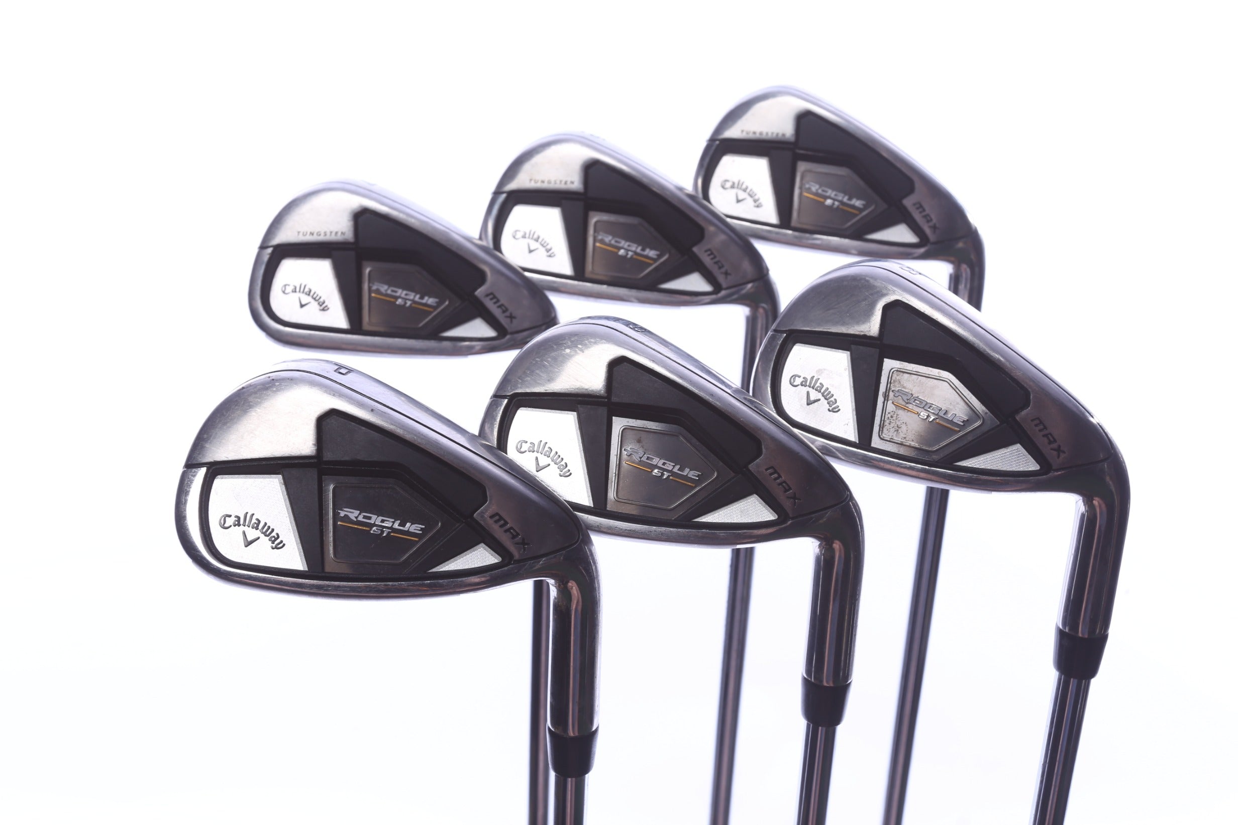 Used Callaway Rogue ST MAX Iron Set - Right-Handed - 5-PW - Regular Flex