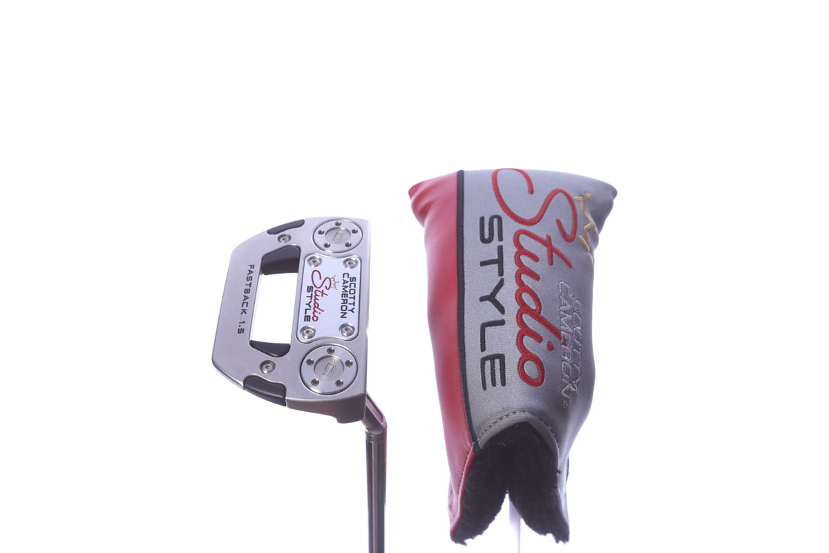 Used Titleist Scotty Cameron 2025 Studio Style Fastback 1.5 Putter - Right-Handed - 35 in - Mallet