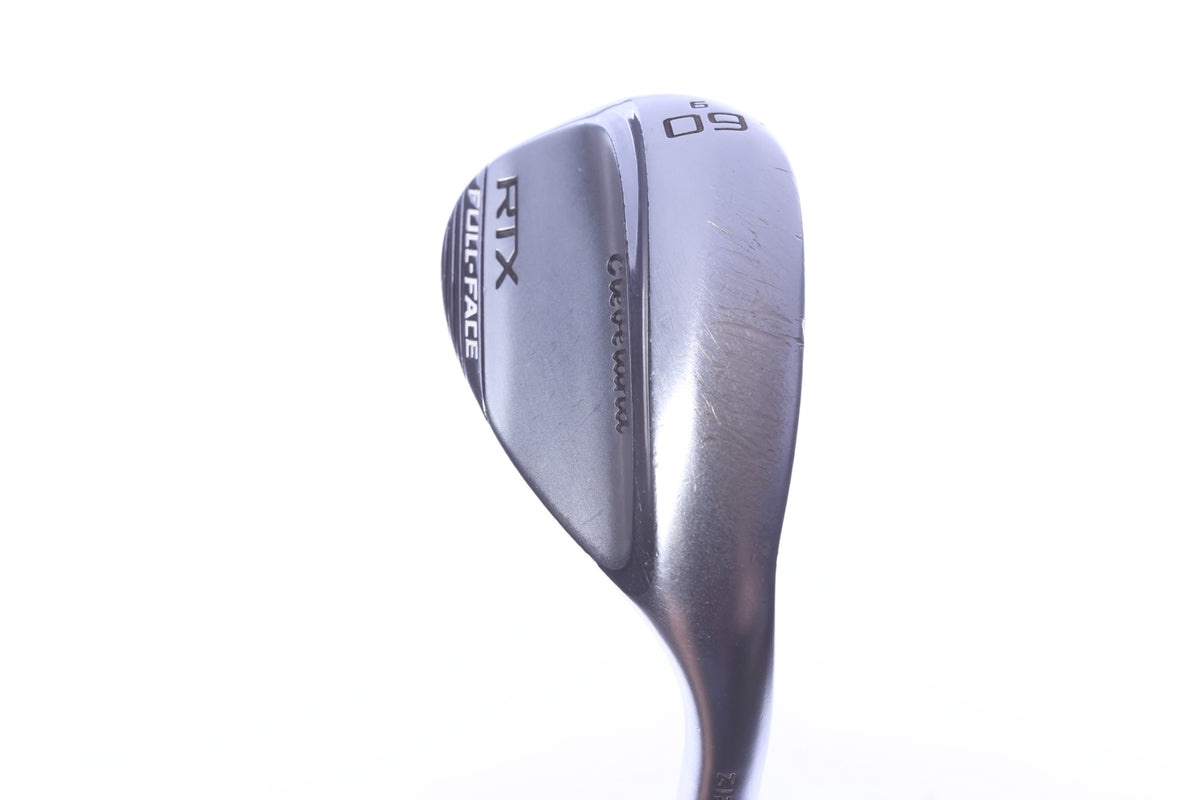 Used Cleveland RTX Full Face ZipCore Tour Satin Lob Wedge - Right-Handed - 60 Degrees - Regular Flex