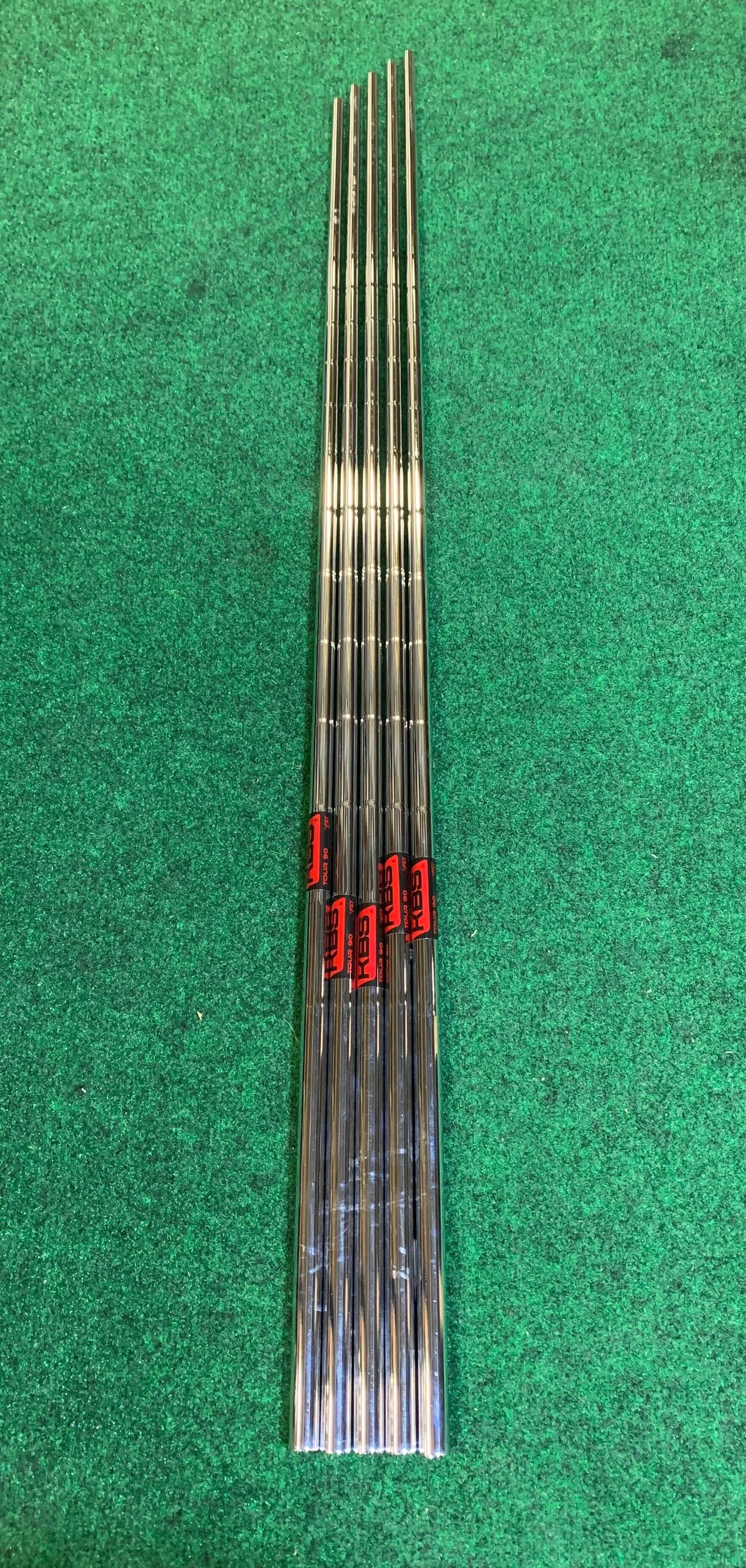 KBS Tour 90 Iron Set Shaft Set - Stiff Flex - 36.5"-38.5"-Next Round