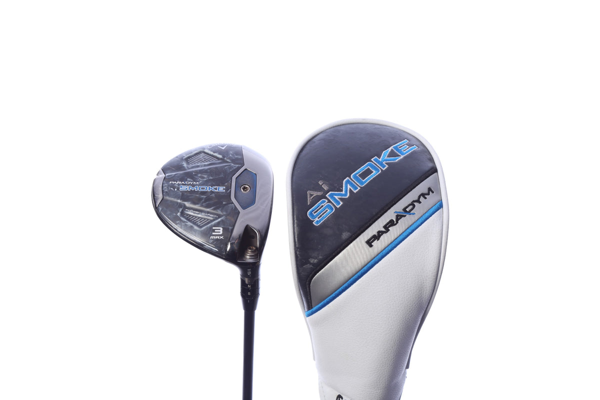 Used Callaway Paradym Ai Smoke MAX 3-Wood - Right-Handed - 15 Degrees - Regular Flex